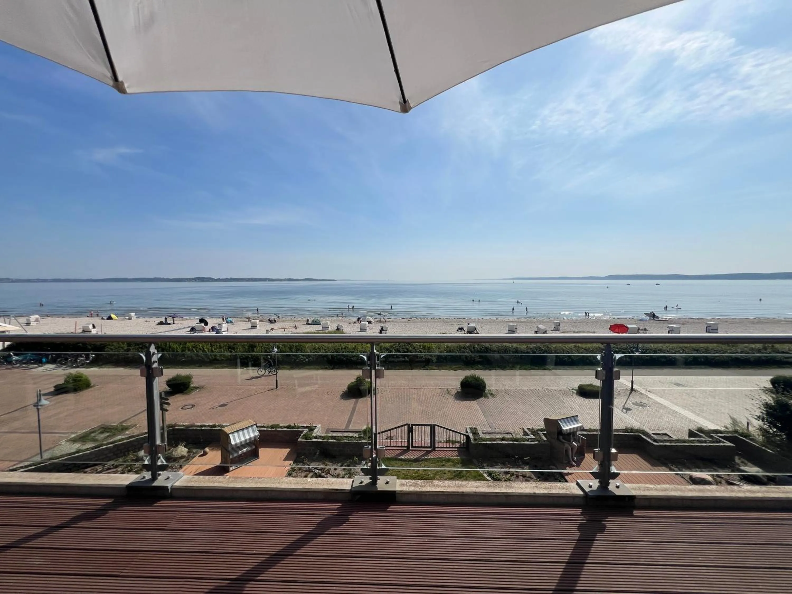 Balcony/Terrace in Ostsee-Strandhaus-Holnis