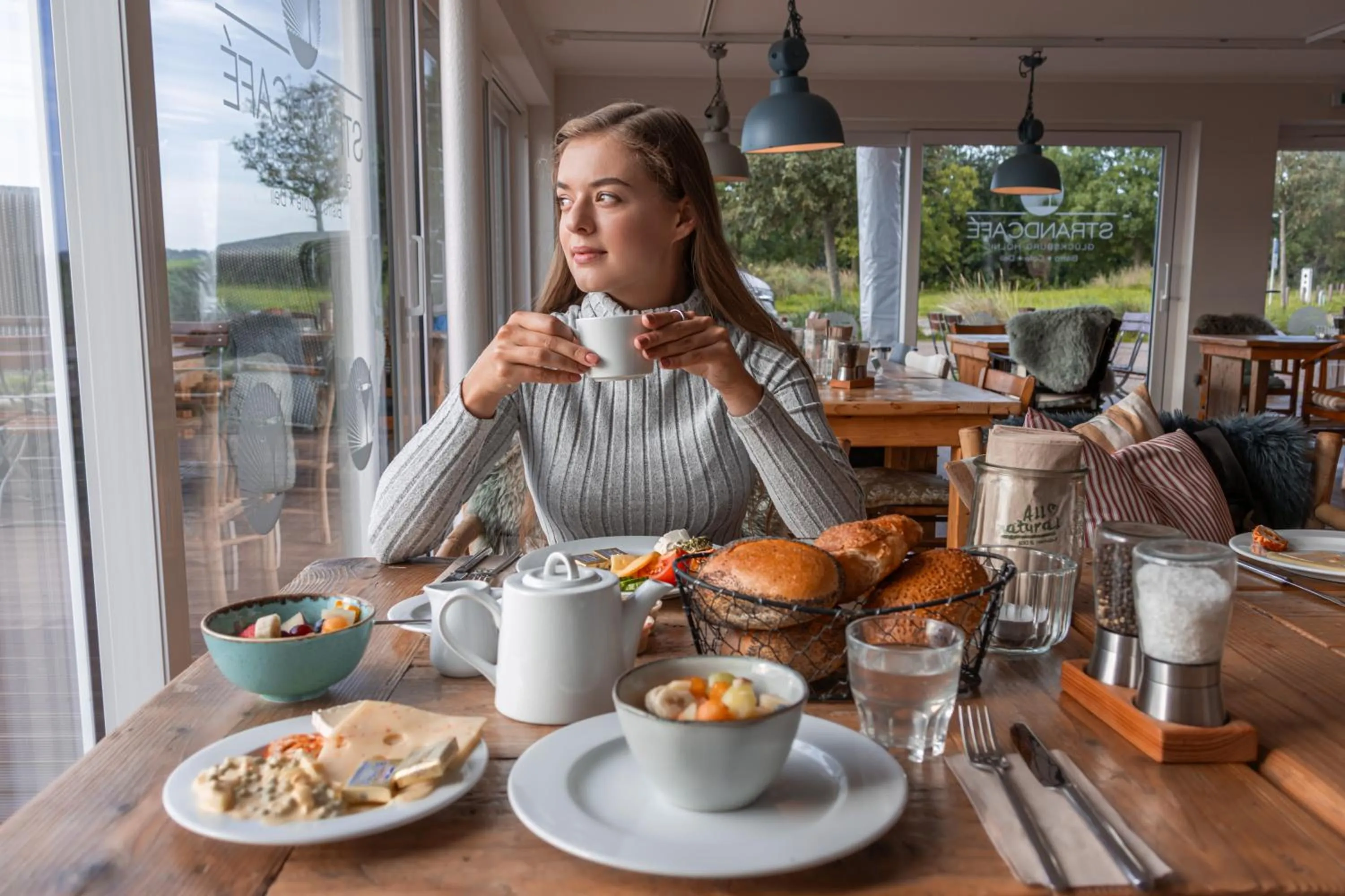 Breakfast in Ostsee-Strandhaus-Holnis