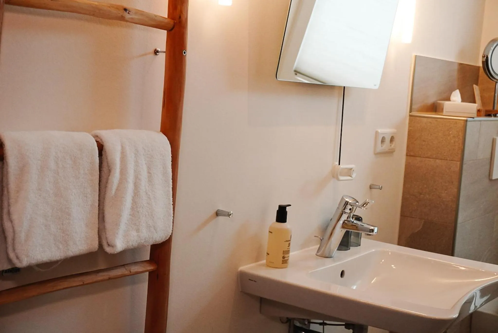 Bathroom in Ostsee-Strandhaus-Holnis