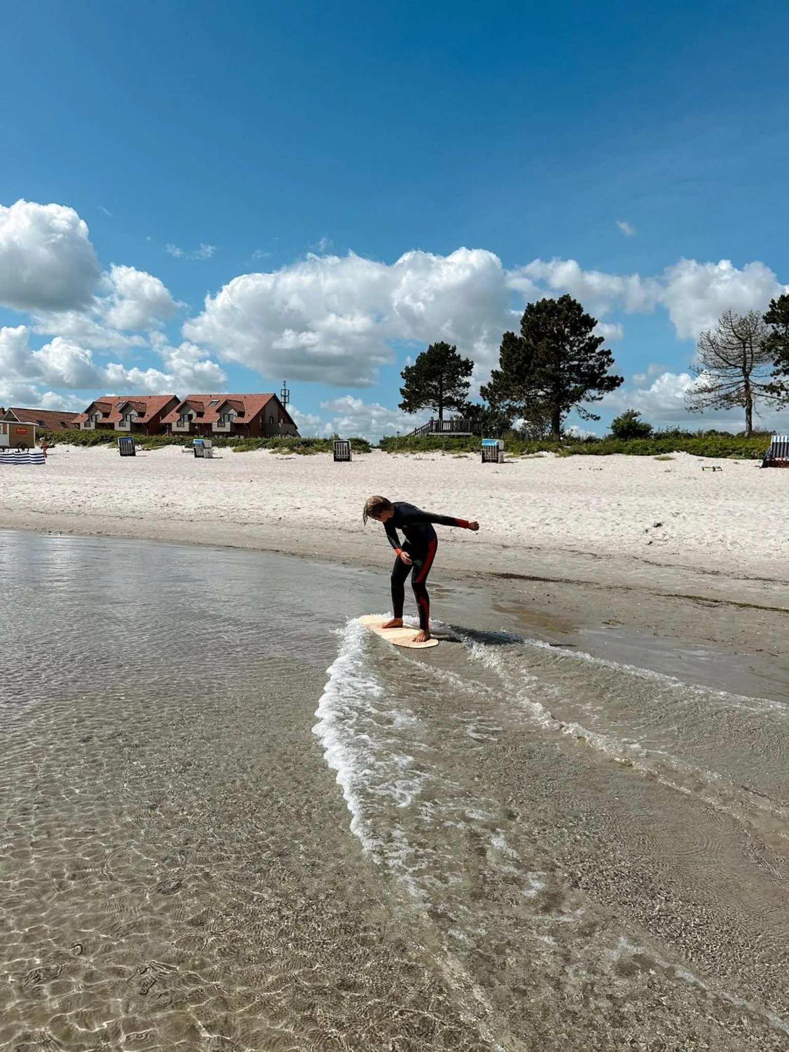 Beach in Ostsee-Strandhaus-Holnis