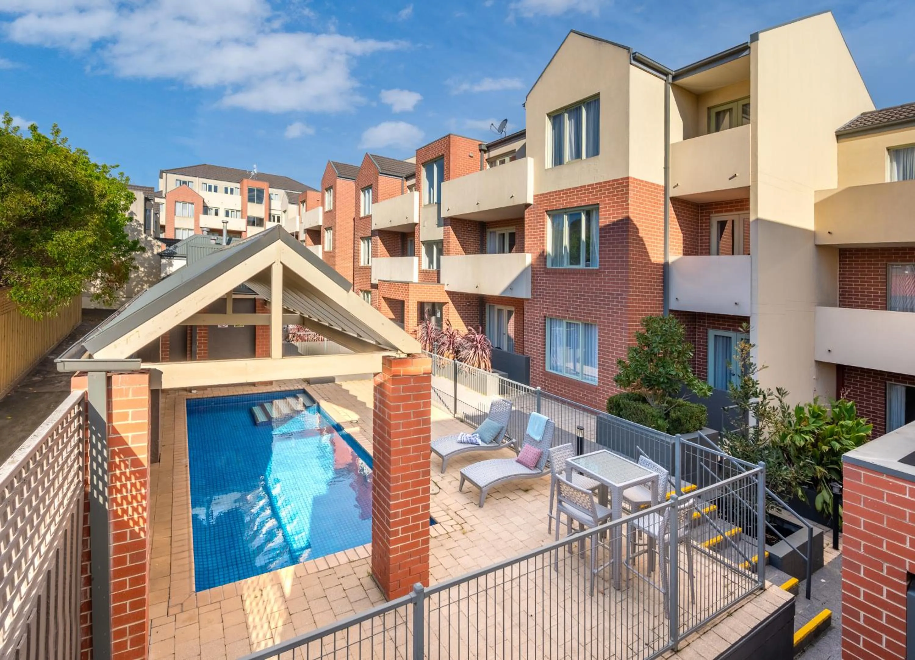 Swimming pool in Aligned Corporate Residences Kew