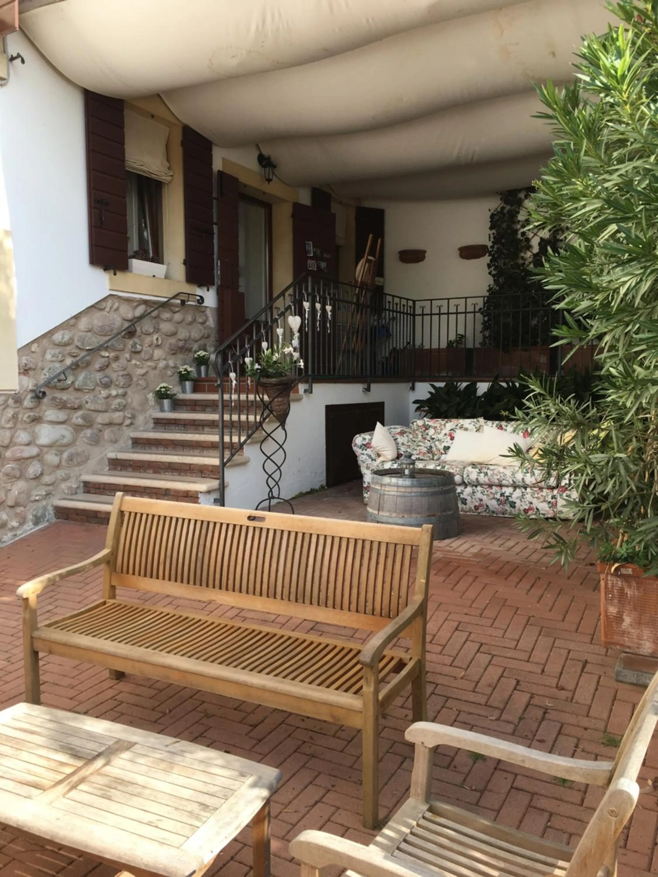 Patio in Resort La Mola