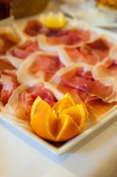 Food close-up in Resort La Mola