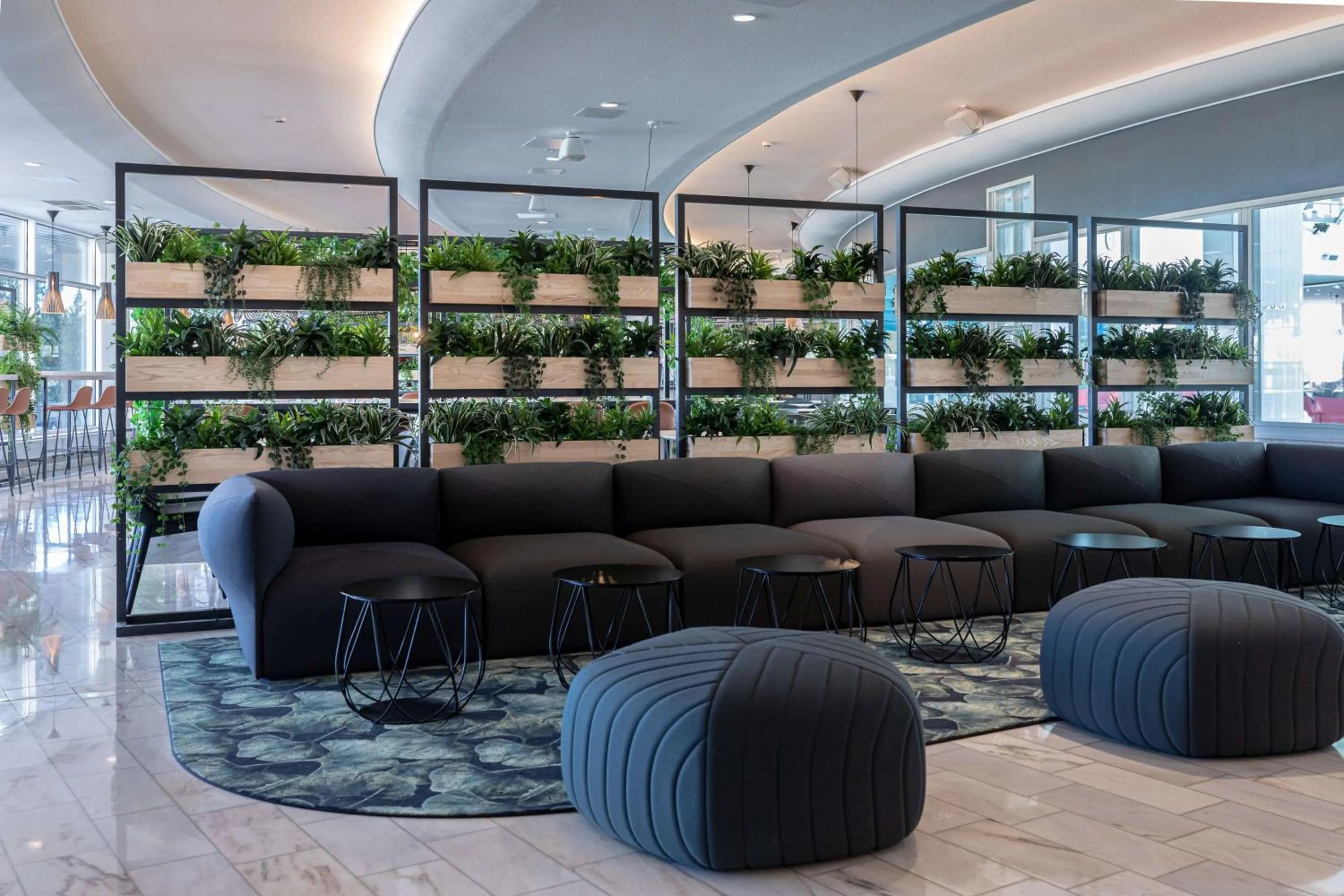 Lobby or reception in Scandic Eden Nokia