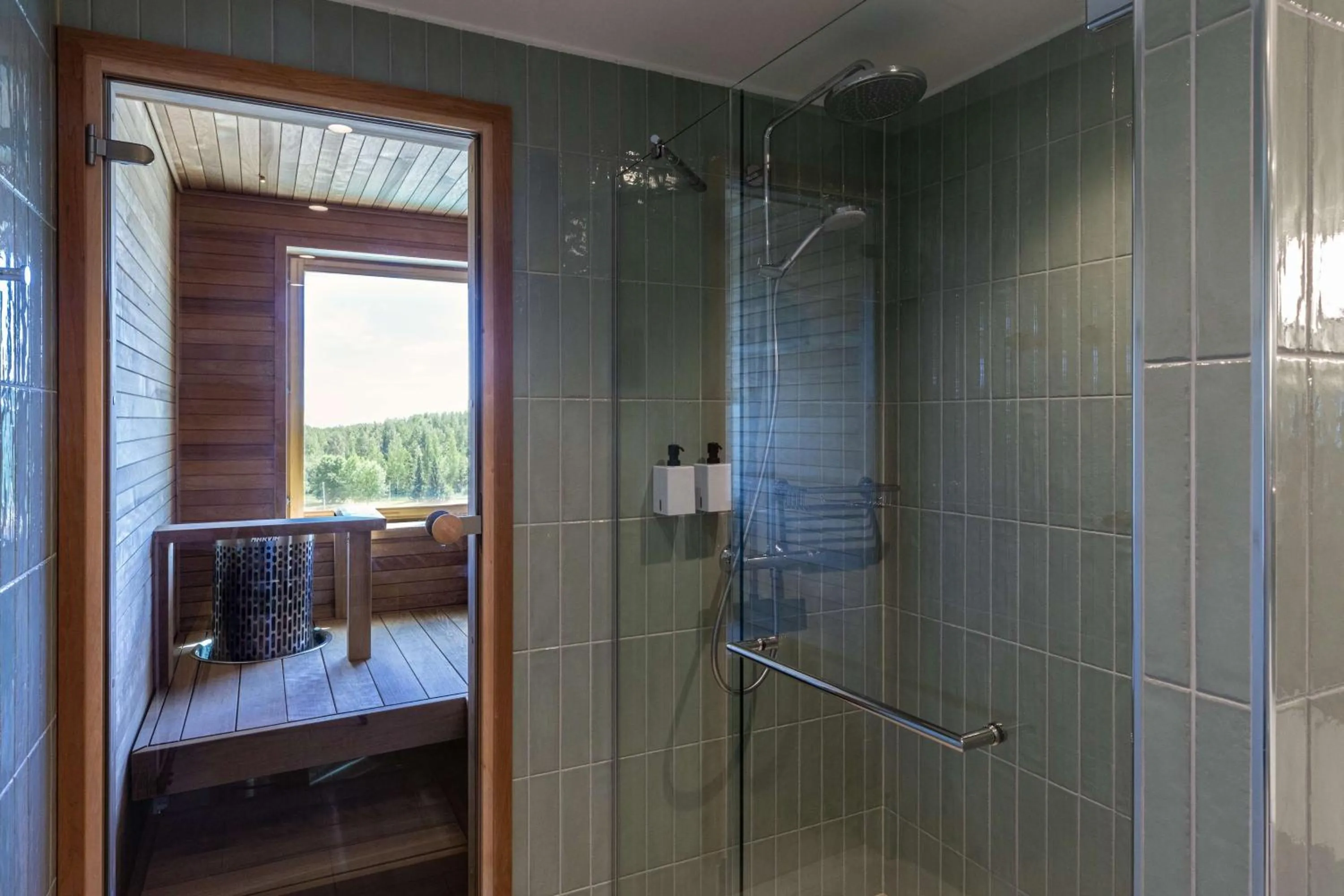 Bathroom in Scandic Eden Nokia