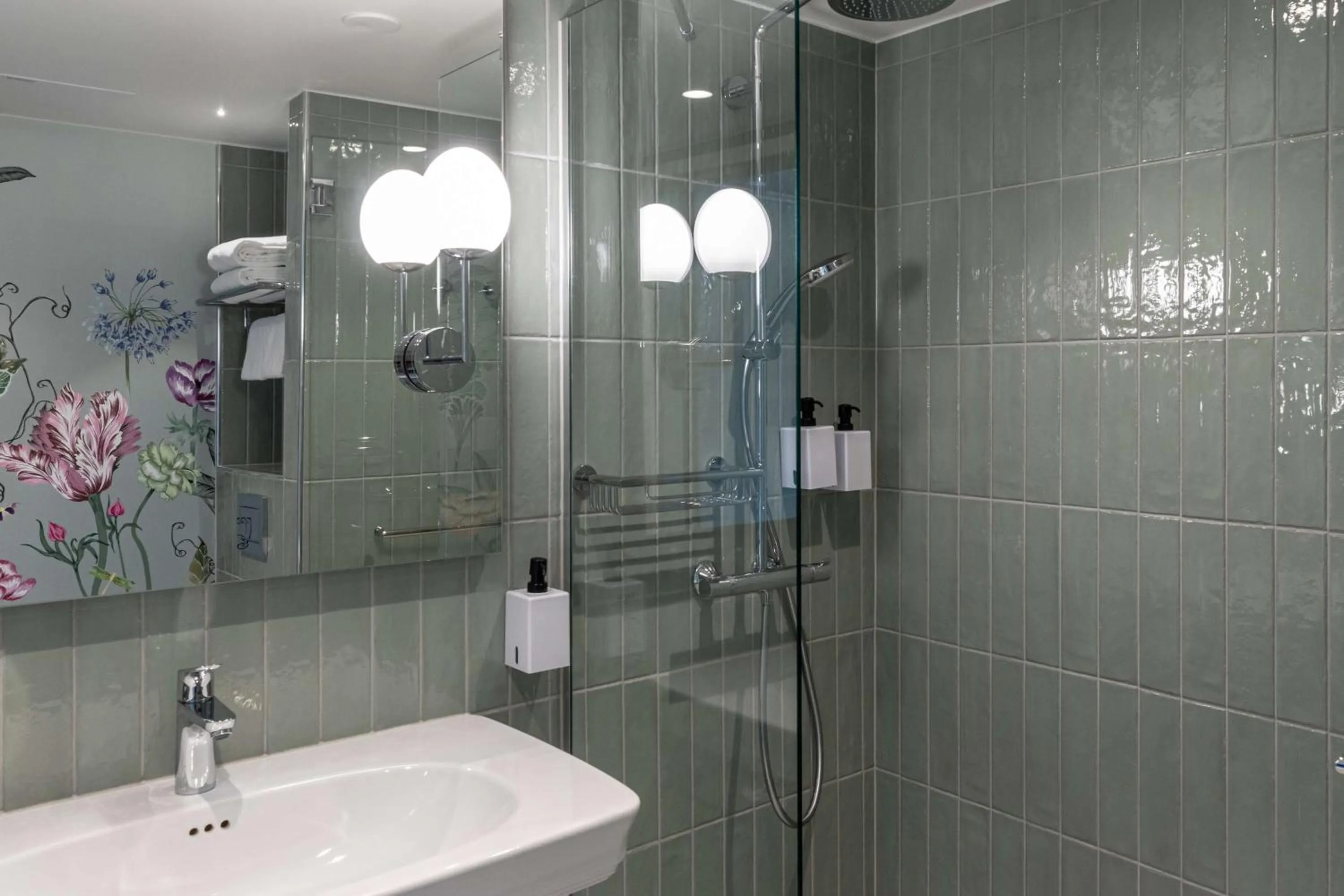 Bathroom in Scandic Eden Nokia