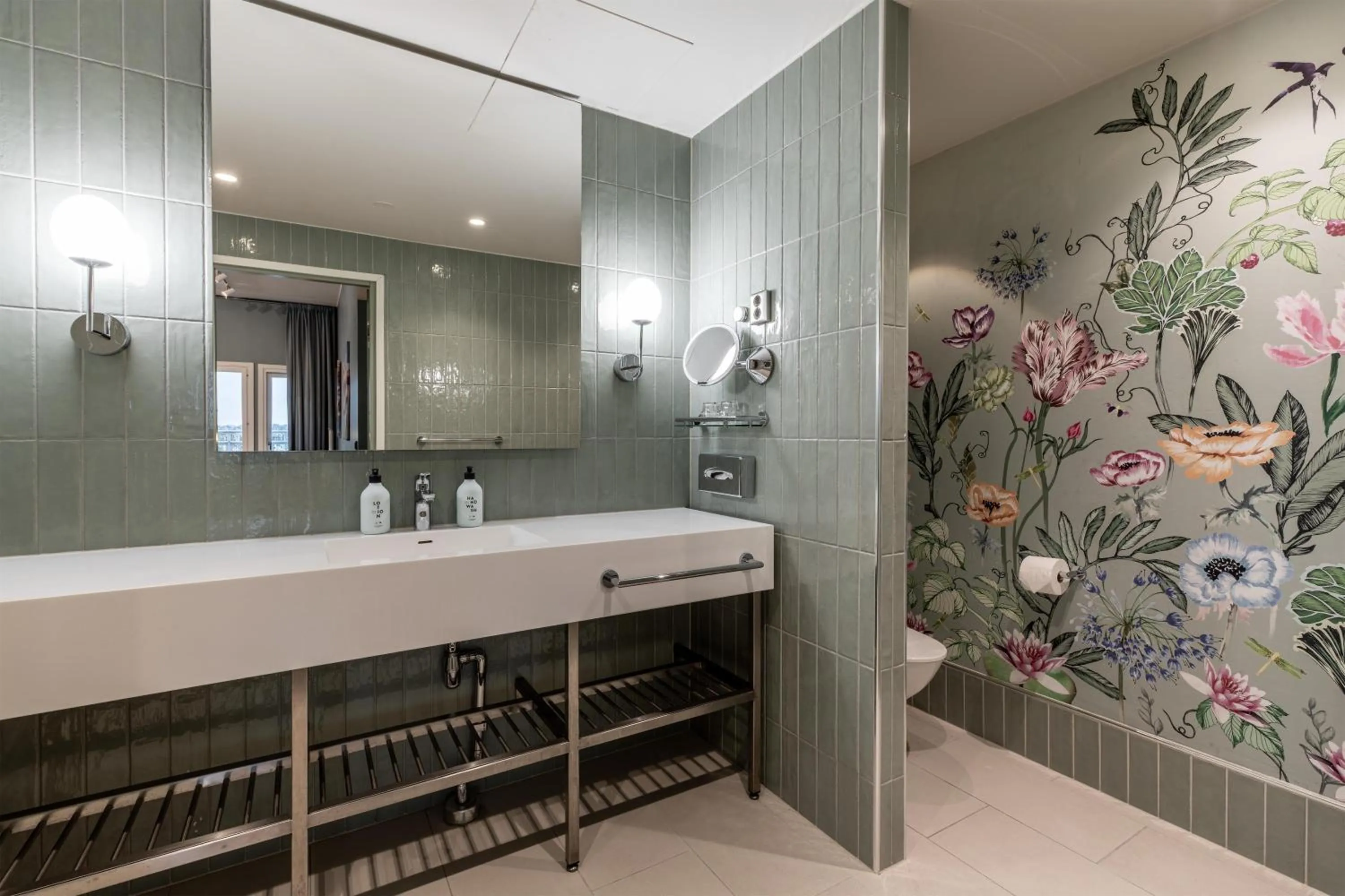 Bathroom in Scandic Eden Nokia