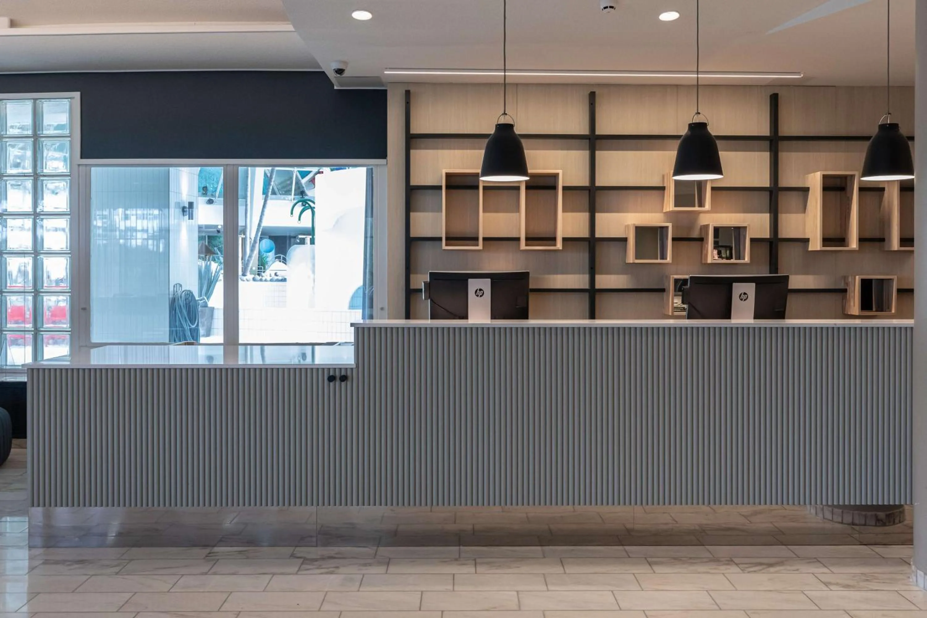 Lobby or reception in Scandic Eden Nokia