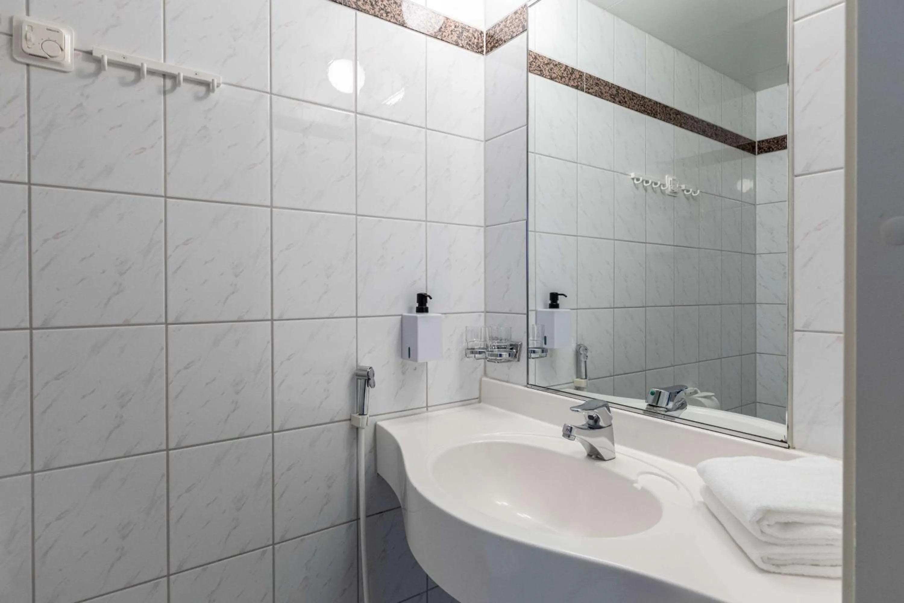 Bathroom in Scandic Eden Nokia