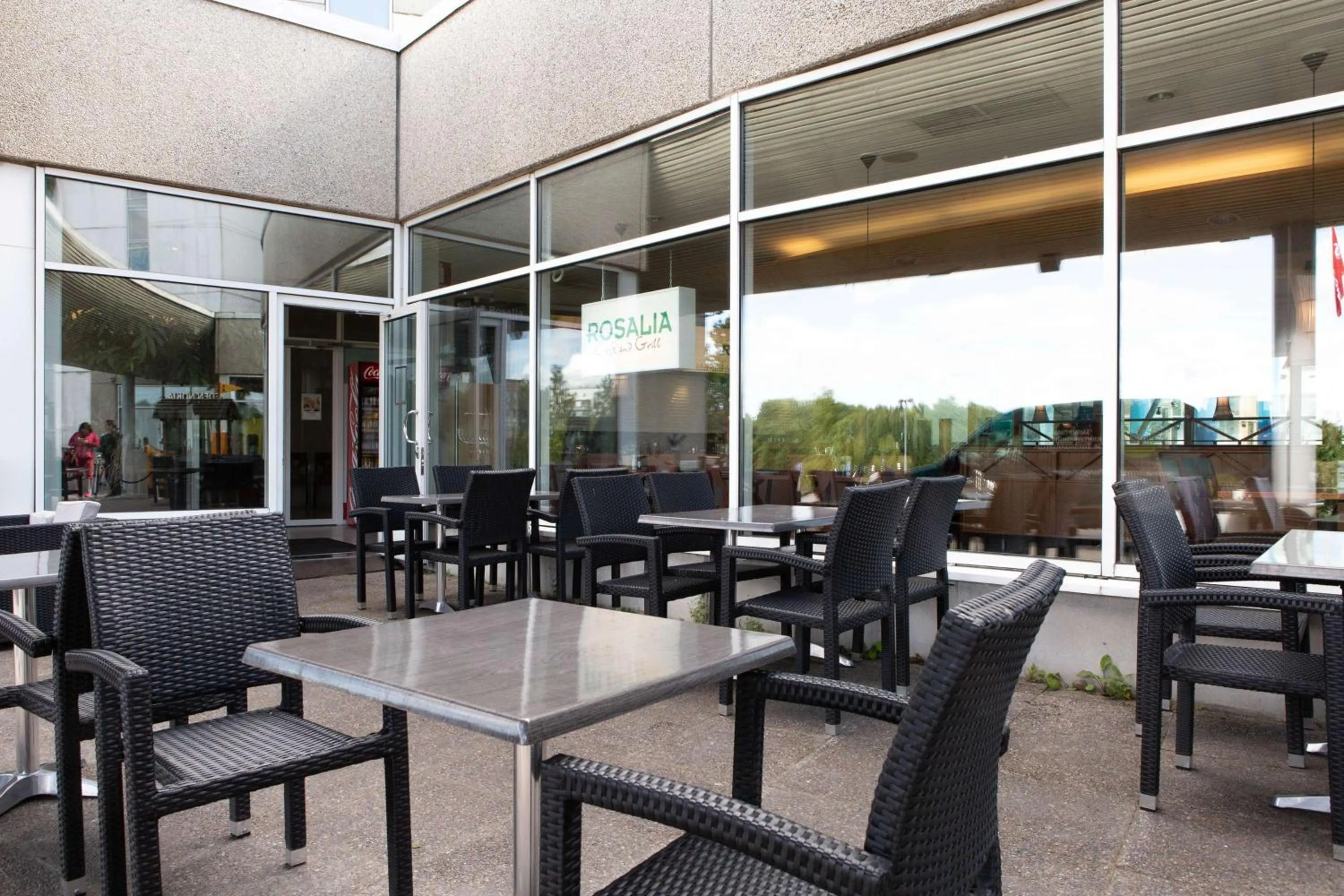 Patio in Scandic Eden Nokia