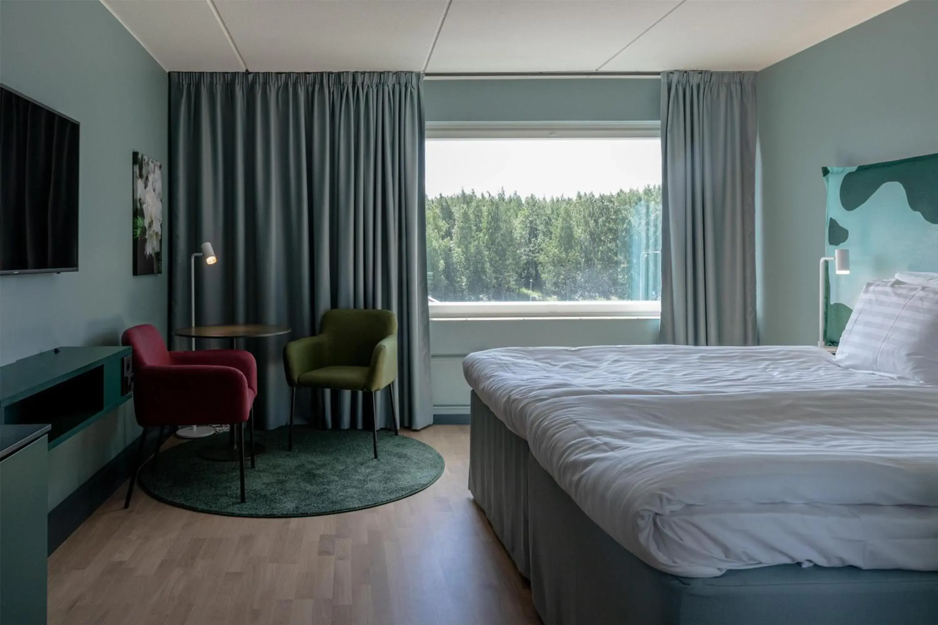 Bedroom, Bed in Scandic Eden Nokia Bedroom, Bed in Scandic Eden Nokia