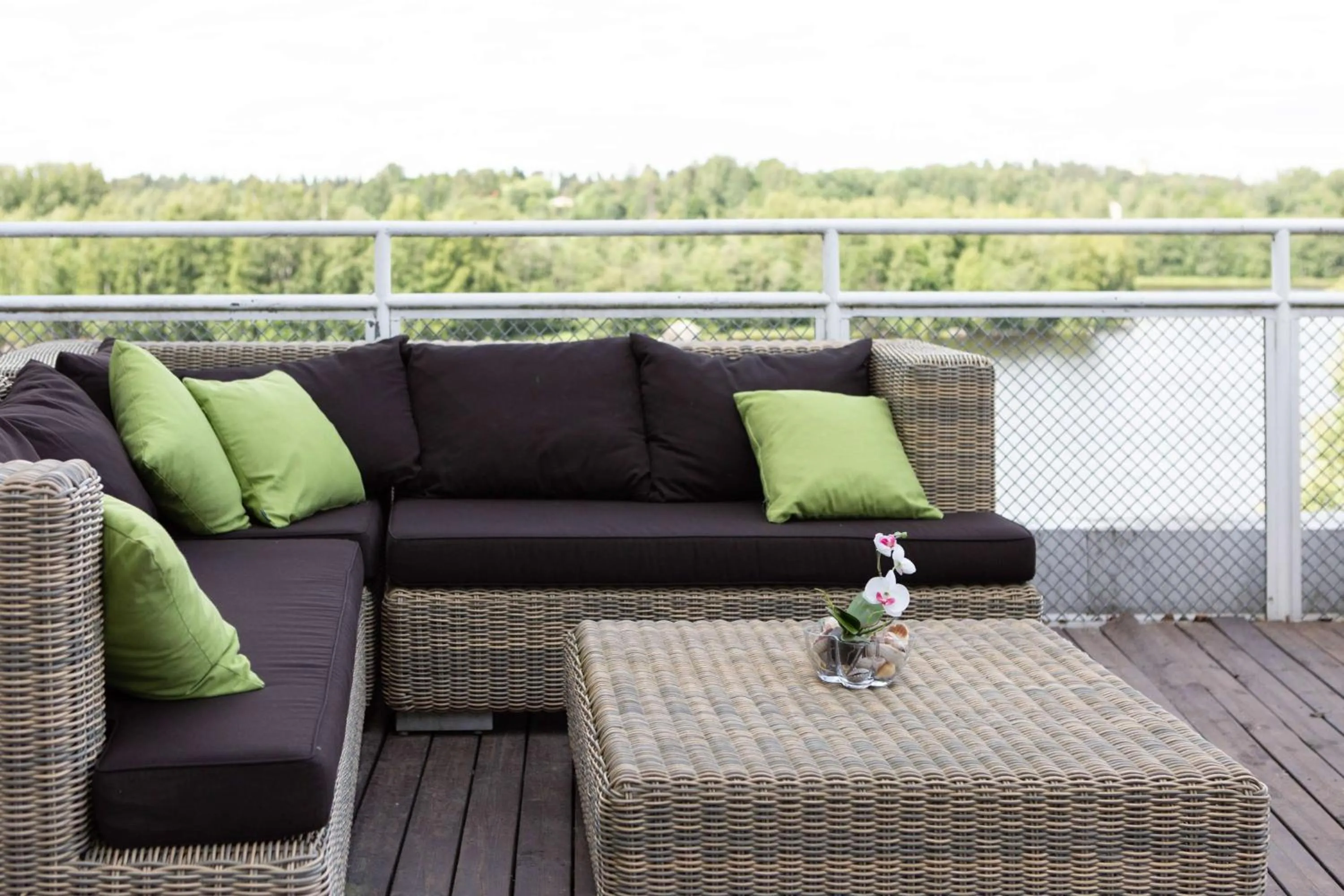 Patio in Scandic Eden Nokia