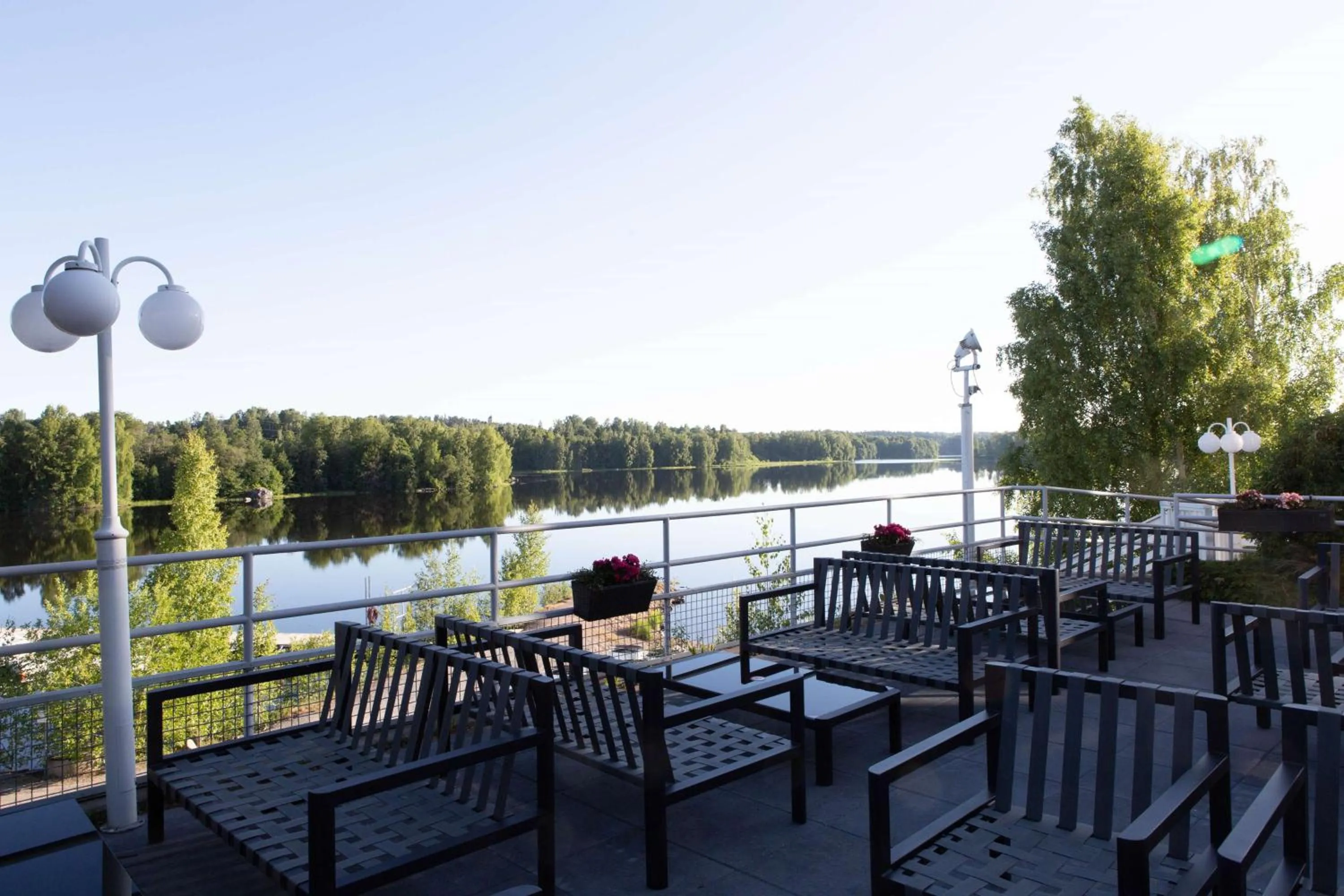 Patio in Scandic Eden Nokia