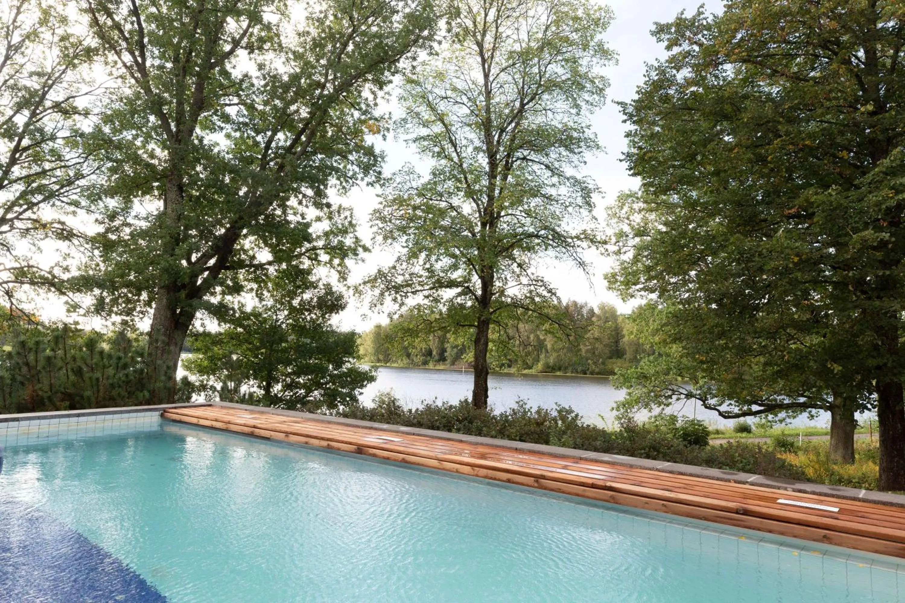 Pool view in Scandic Aulanko