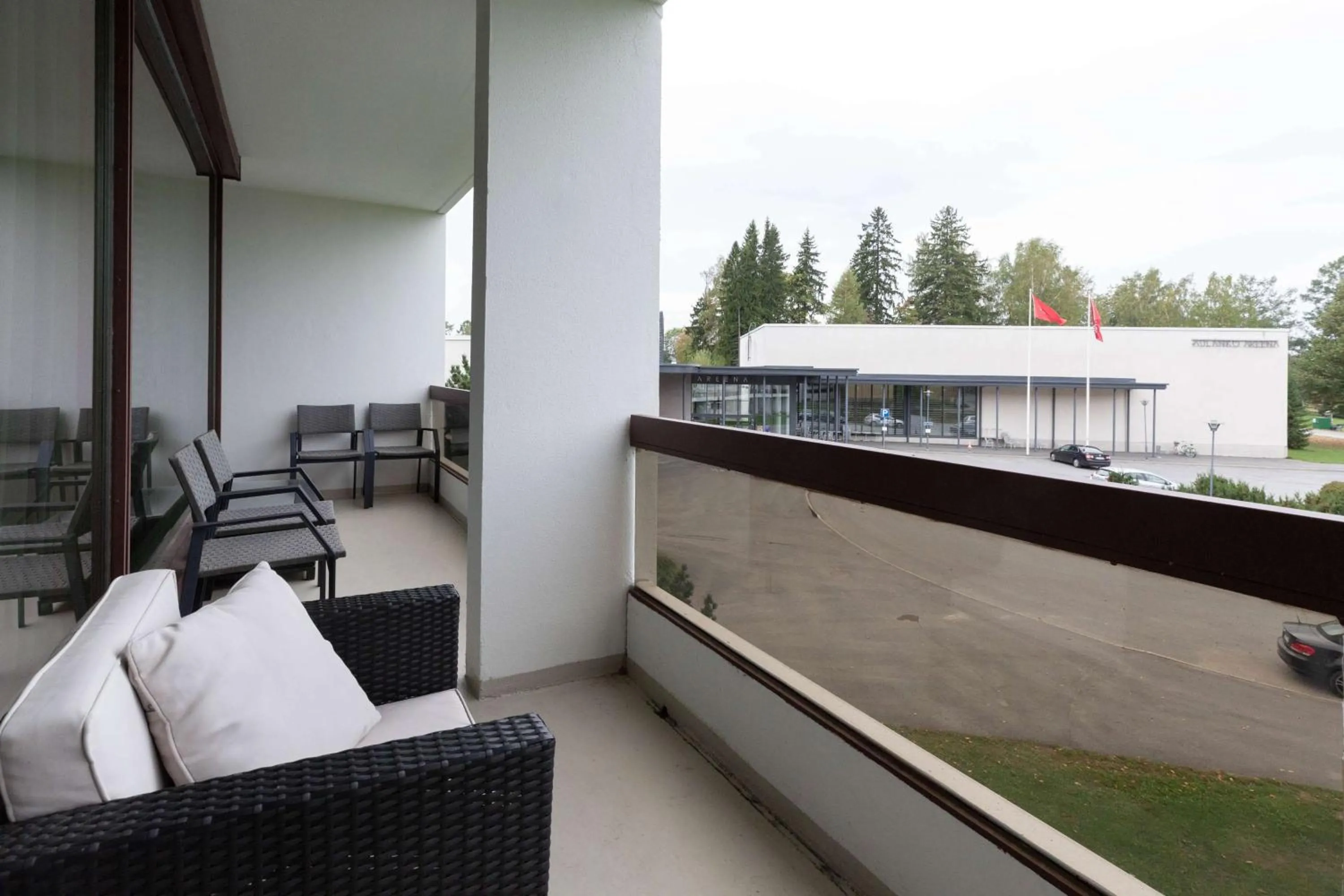 Bedroom in Scandic Aulanko