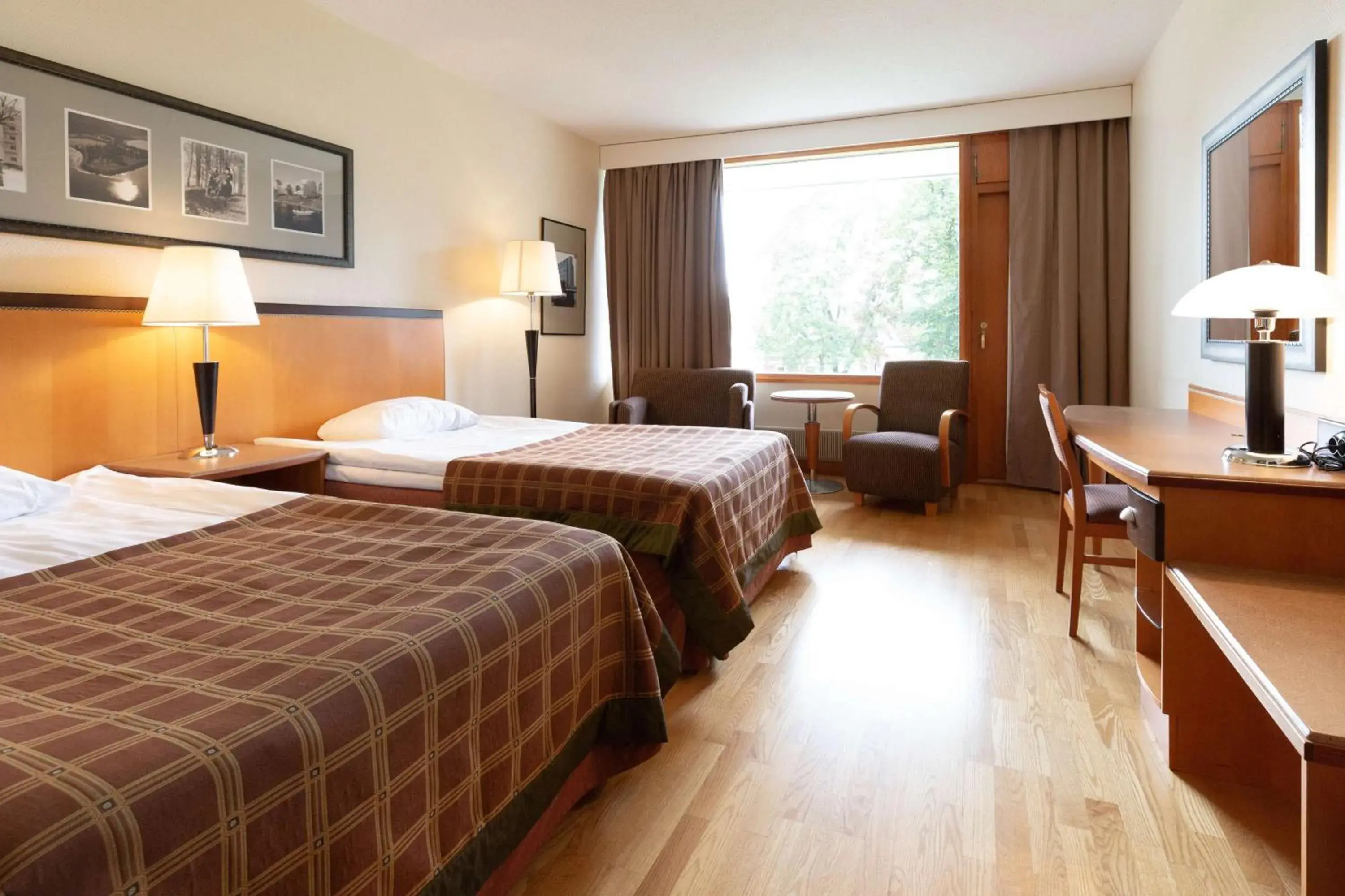 Bedroom, Bed in Scandic Aulanko Bedroom, Bed in Scandic Aulanko