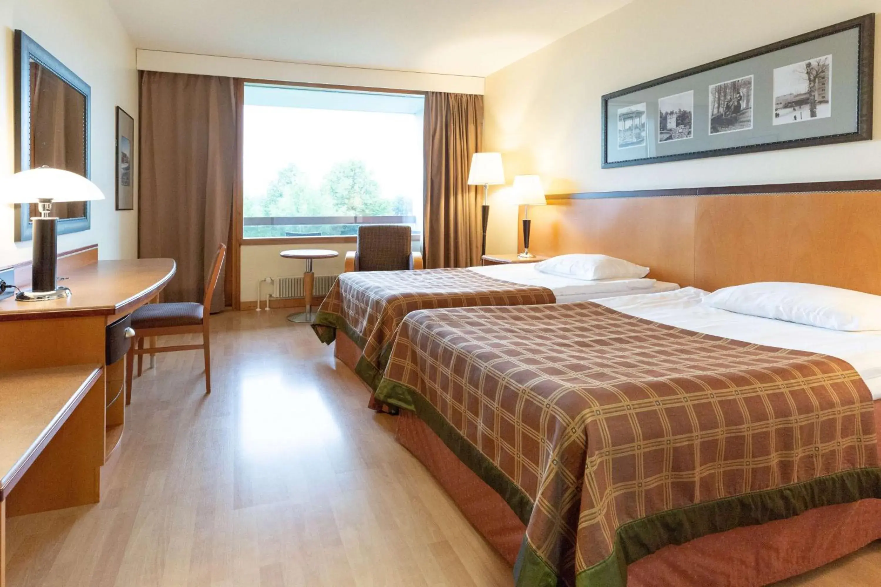 Bedroom, Bed in Scandic Aulanko Bedroom, Bed in Scandic Aulanko