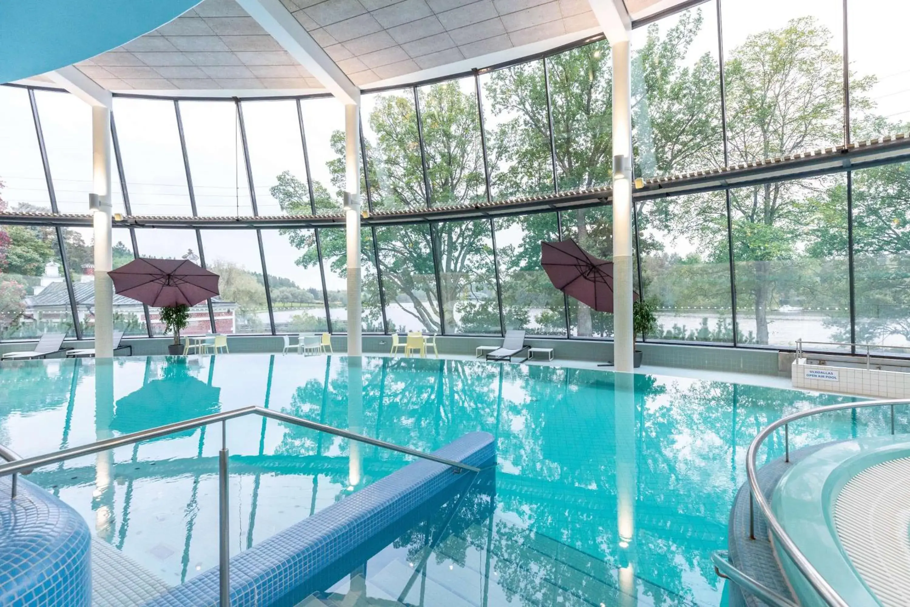 Pool view in Scandic Aulanko Pool view in Scandic Aulanko