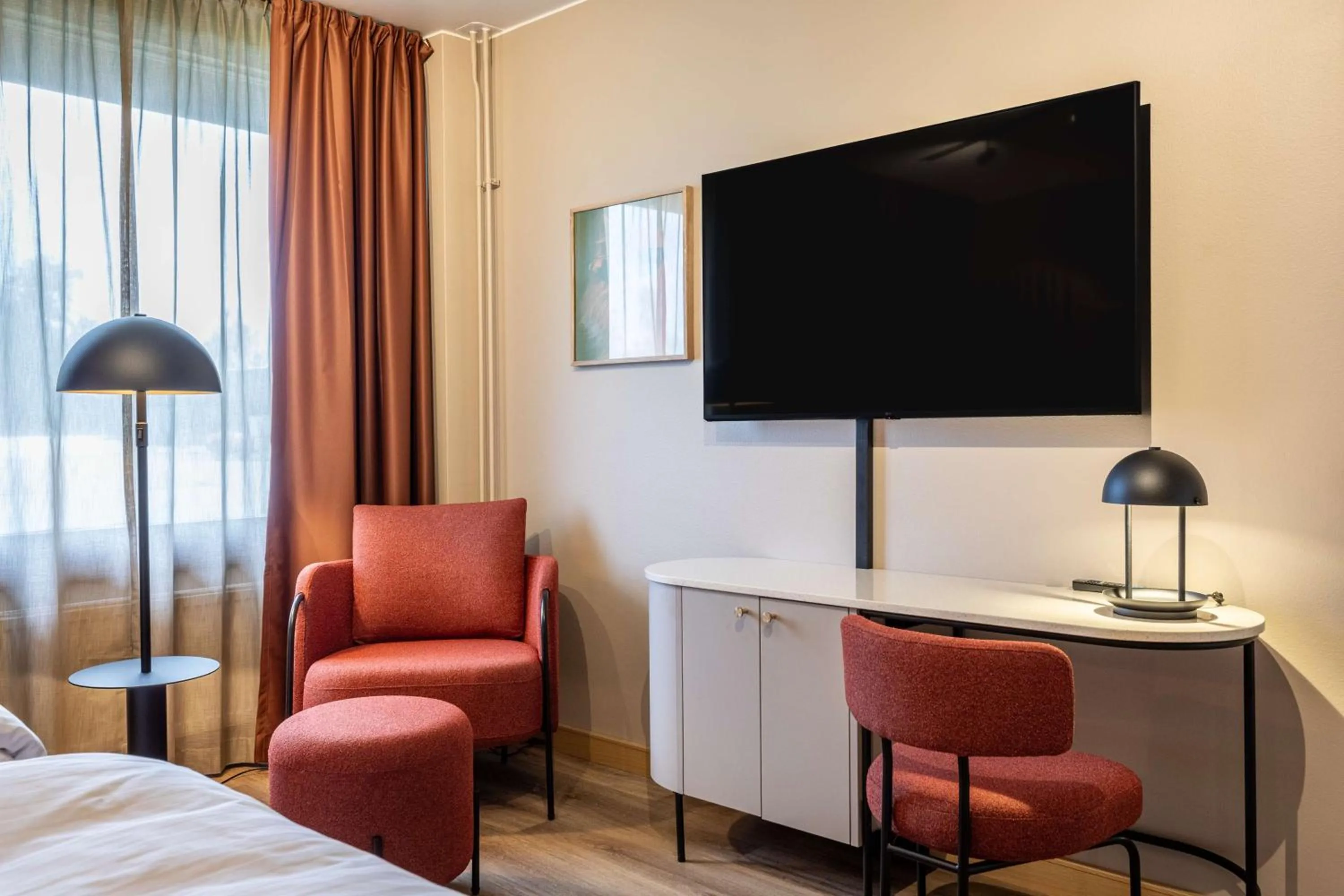 Bedroom, Bed in Scandic Waskia