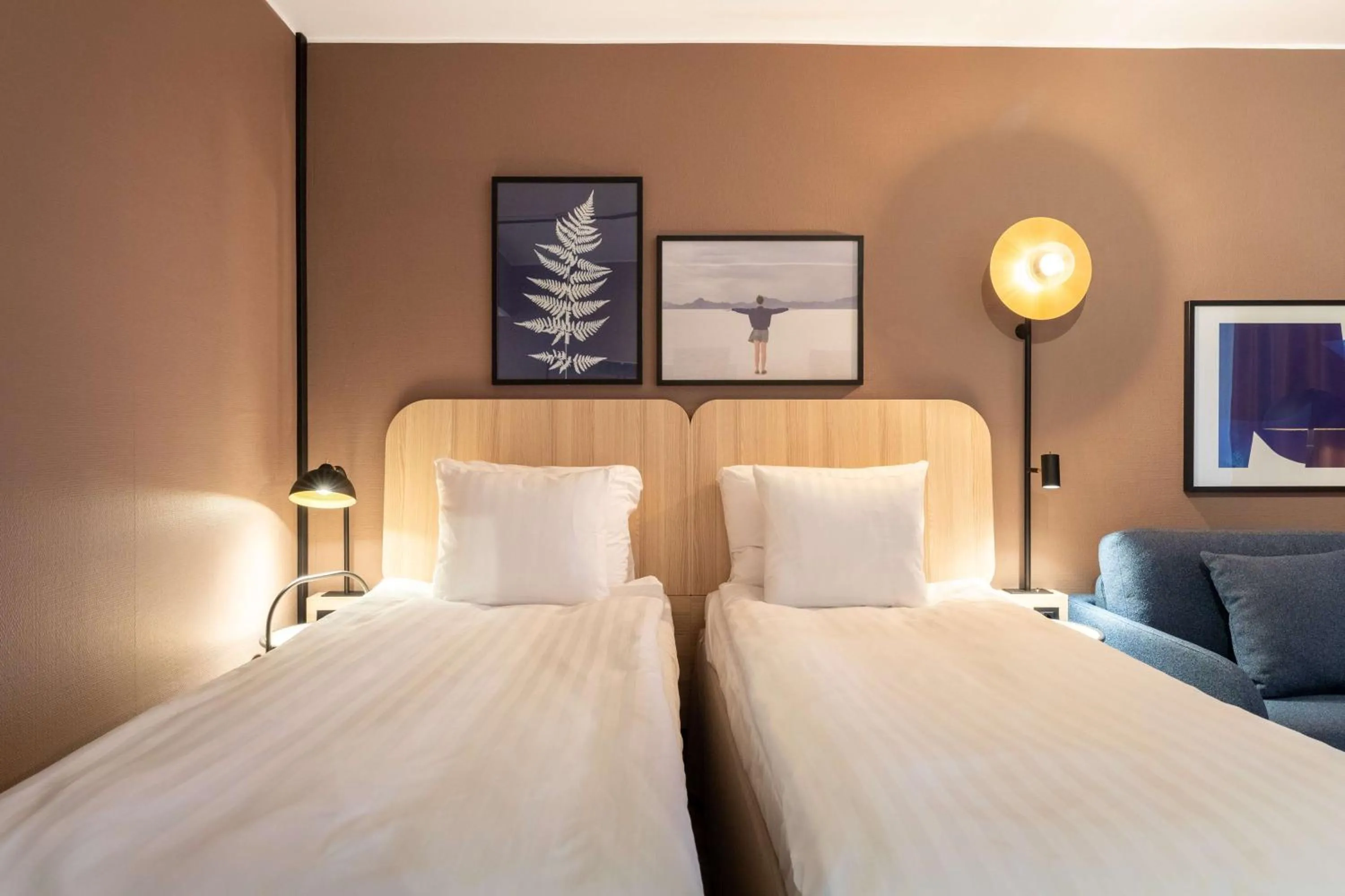 Bedroom, Bed in Scandic Waskia