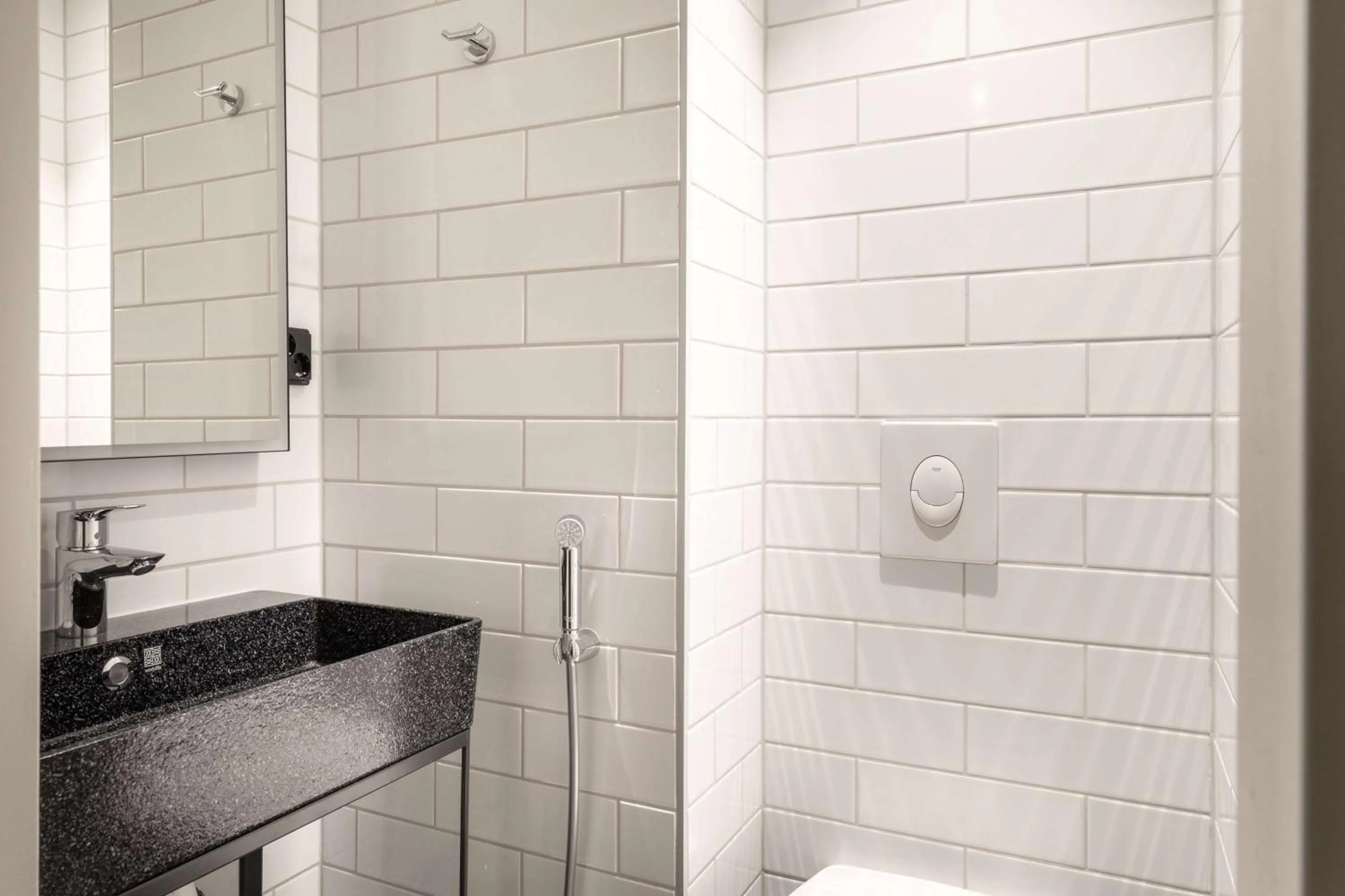 Bathroom in Scandic Waskia