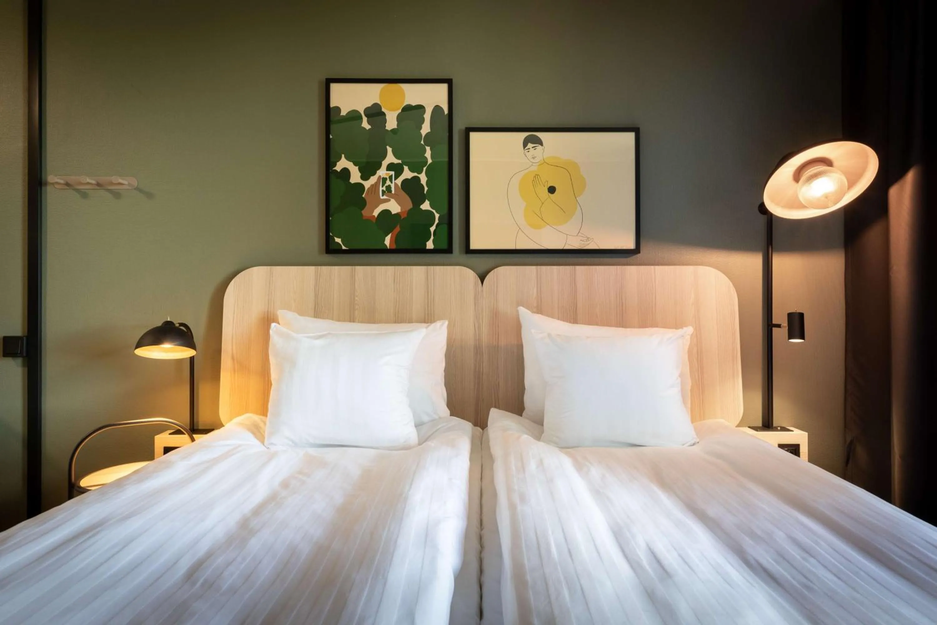 Bedroom, Bed in Scandic Waskia