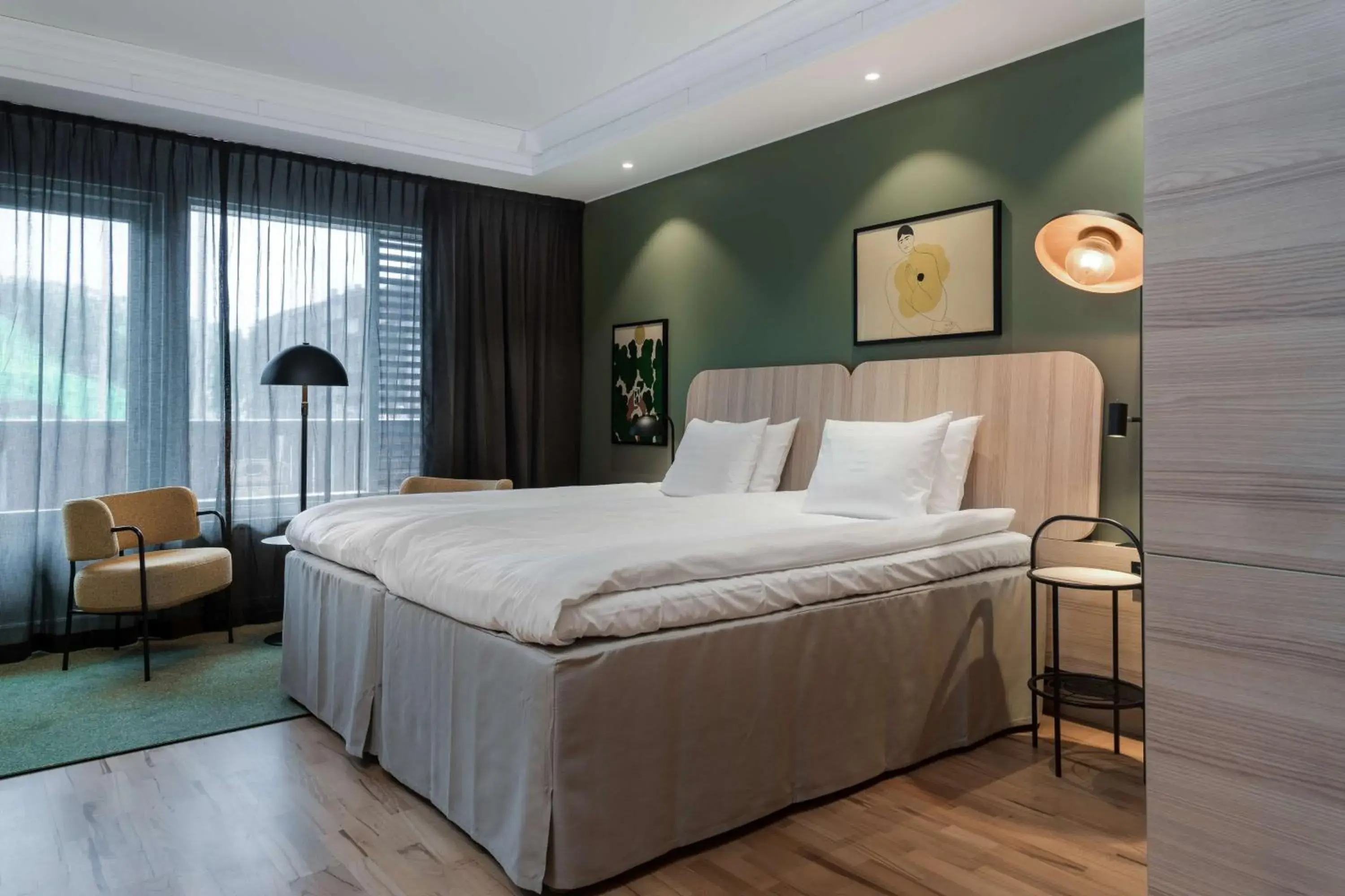 Bedroom, Bed in Scandic Rukahovi Bedroom, Bed in Scandic Rukahovi