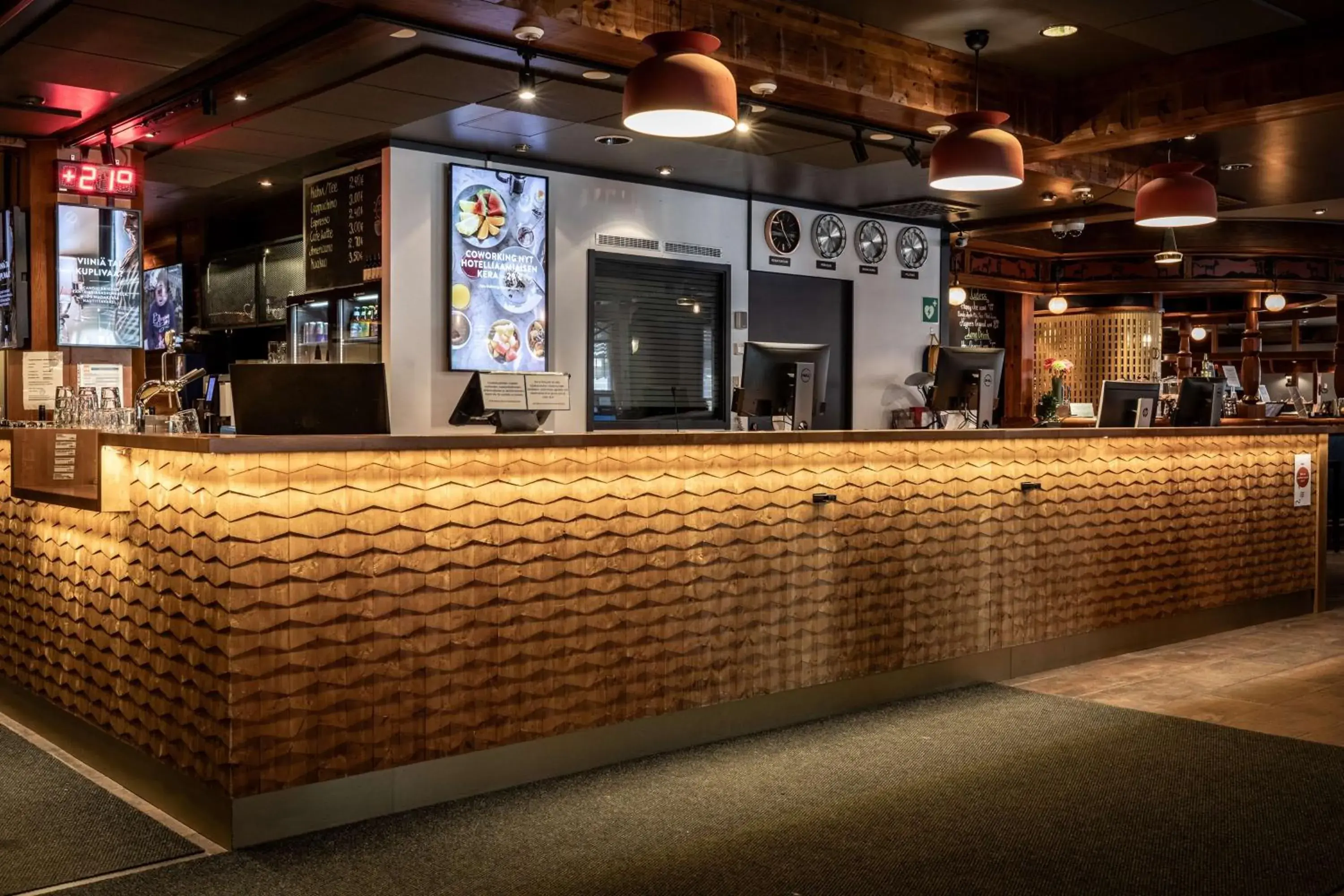 Lobby or reception in Scandic Rukahovi Lobby or reception in Scandic Rukahovi