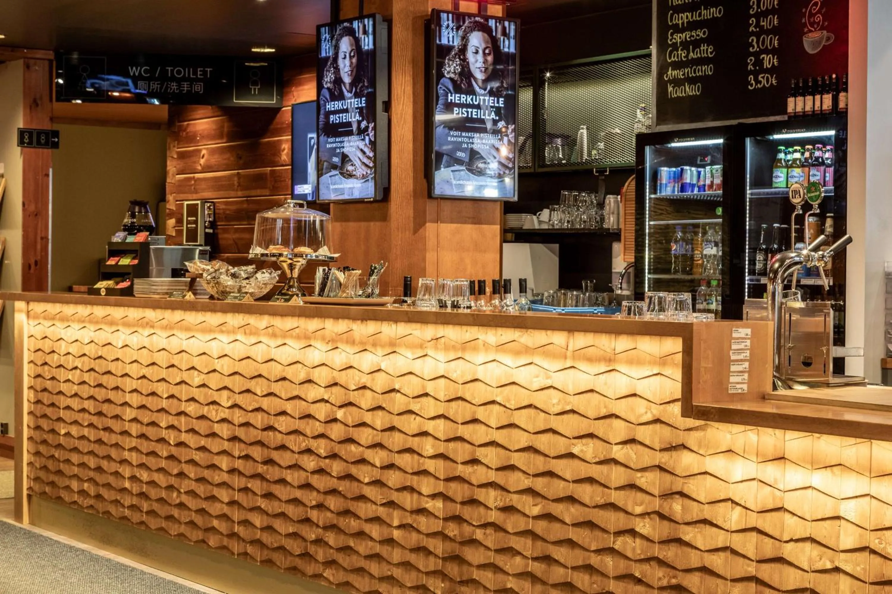 Lobby or reception in Scandic Rukahovi