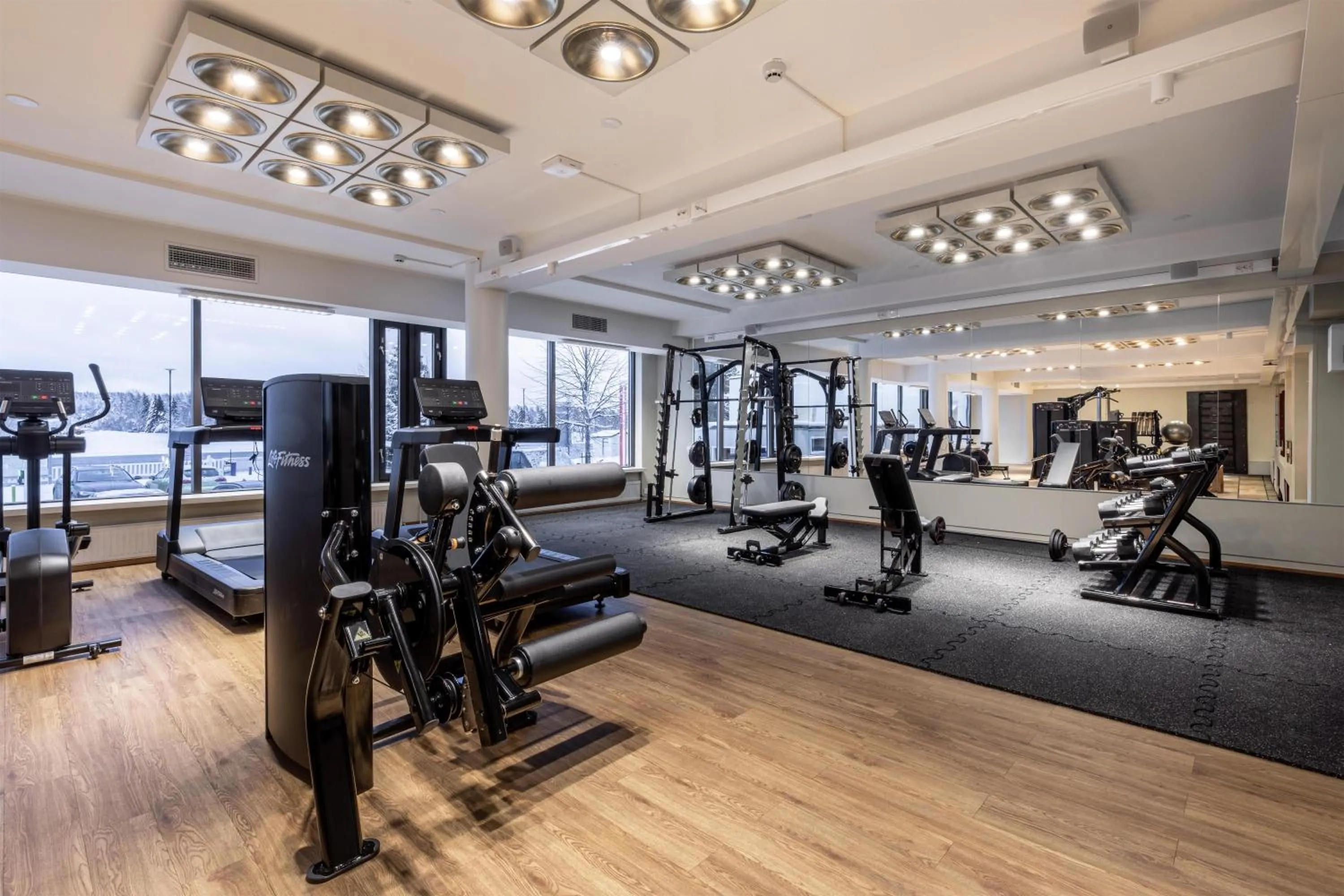 Fitness centre/facilities in Scandic Pohjanhovi
