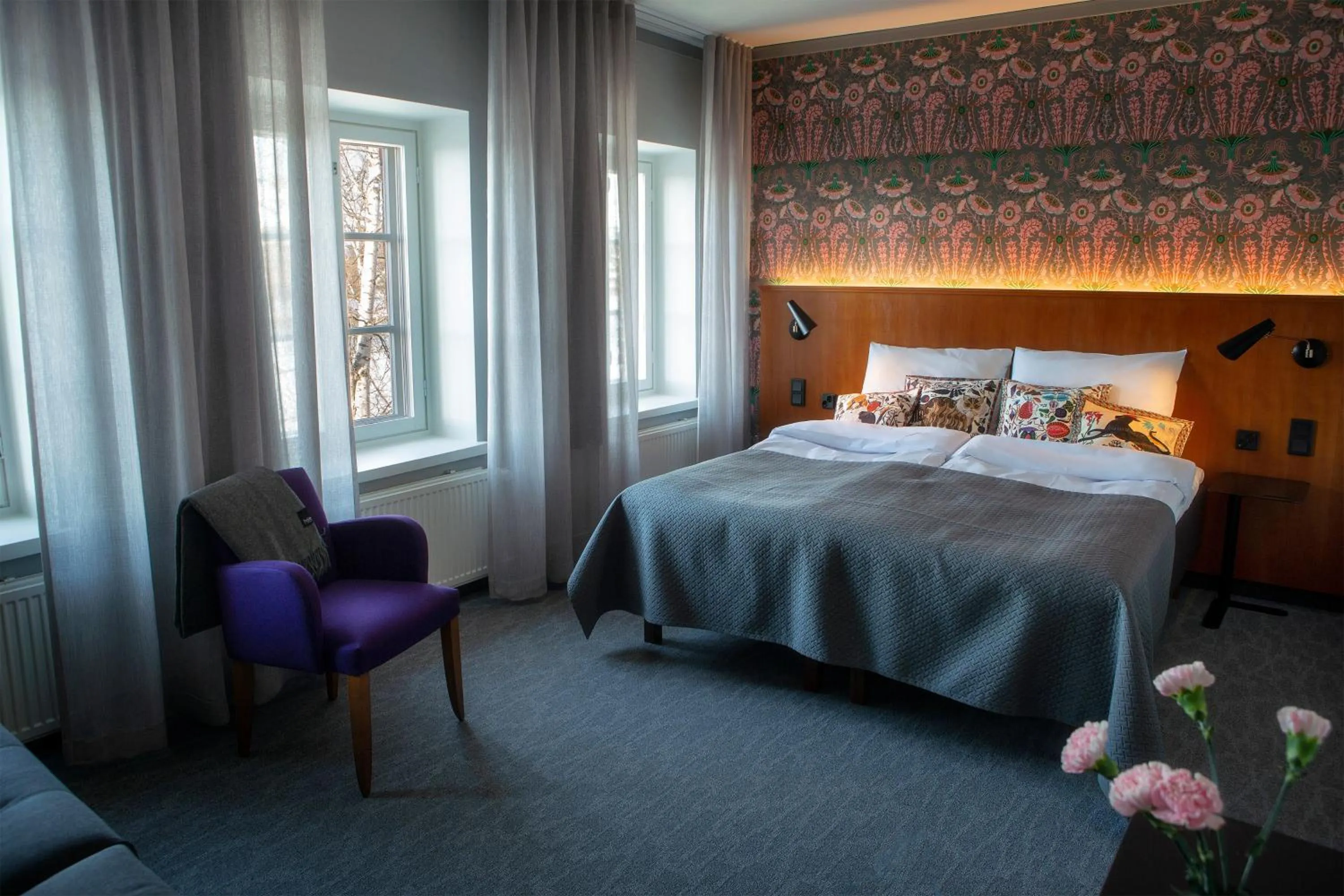 Bedroom, Bed in Hotel Lasaretti