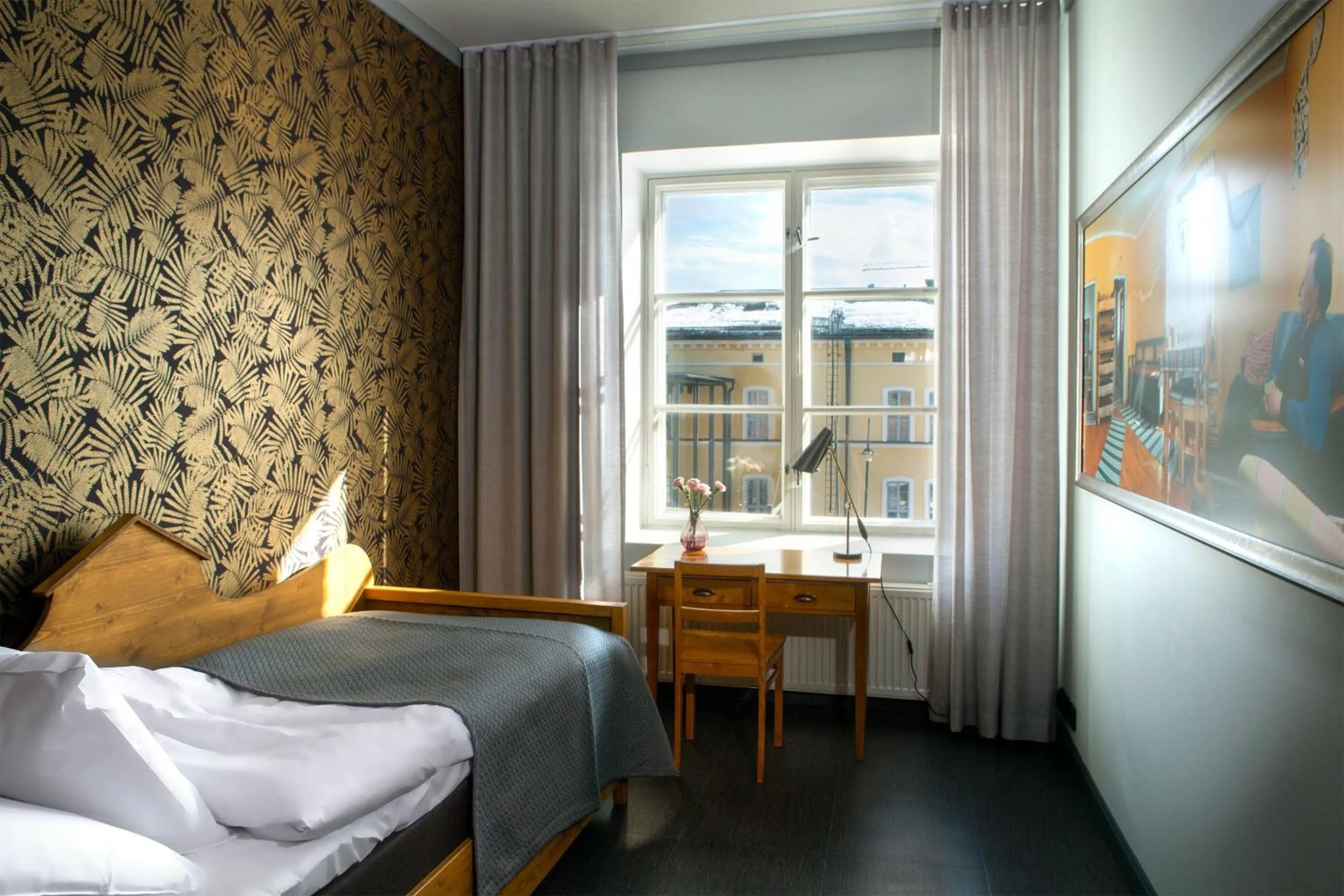 Bedroom, Bed in Hotel Lasaretti