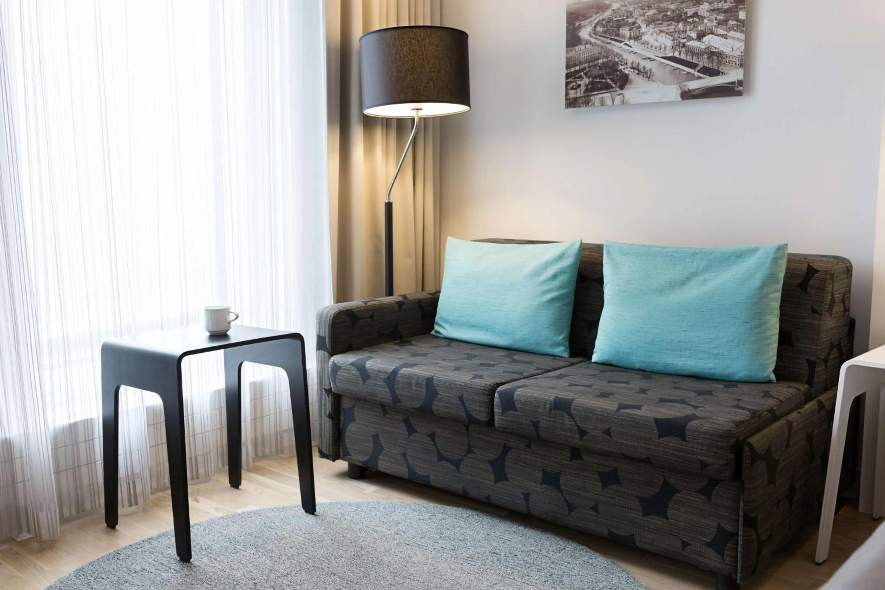 Bedroom in Scandic Julia