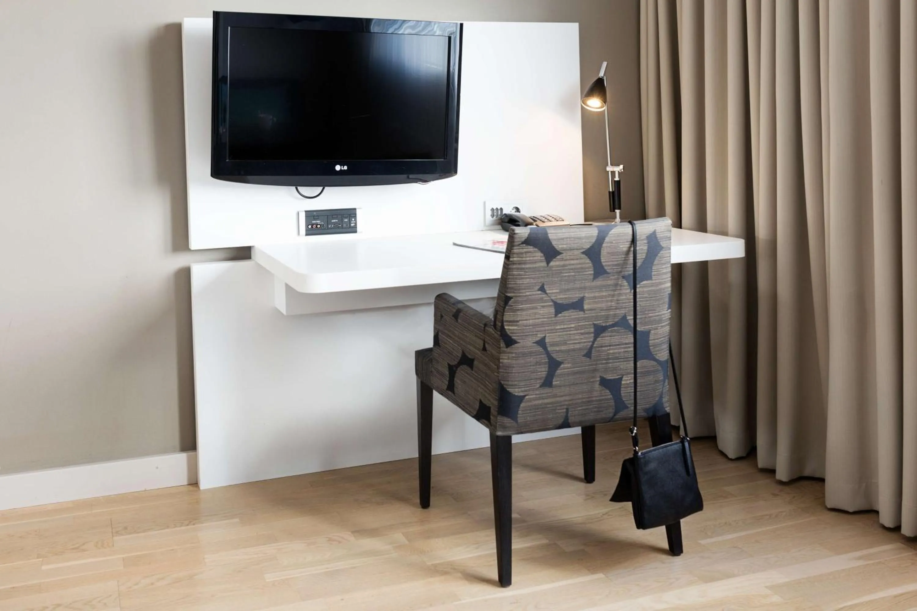 Bedroom in Scandic Julia