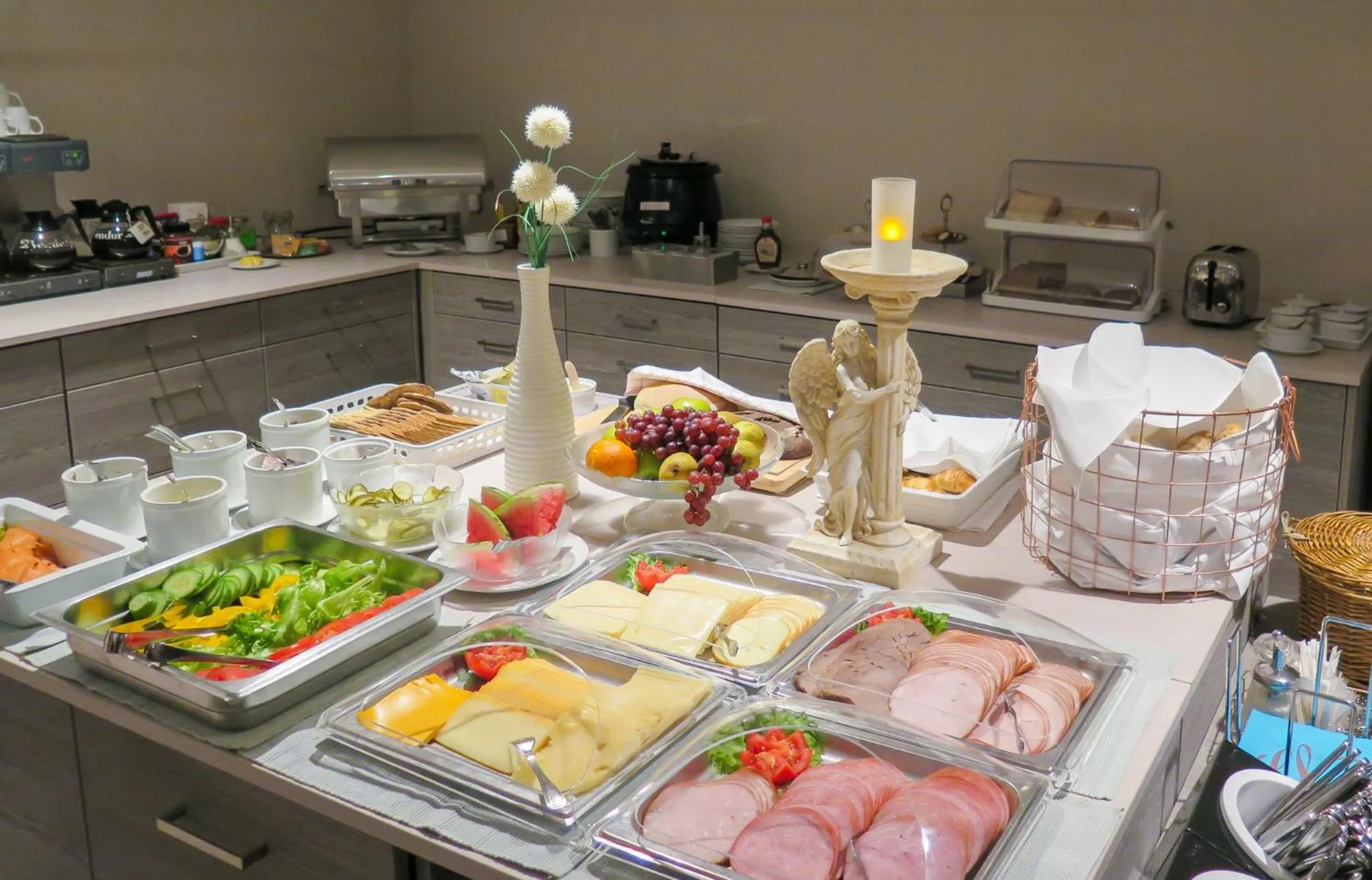 Buffet breakfast in Hotel Kauppi