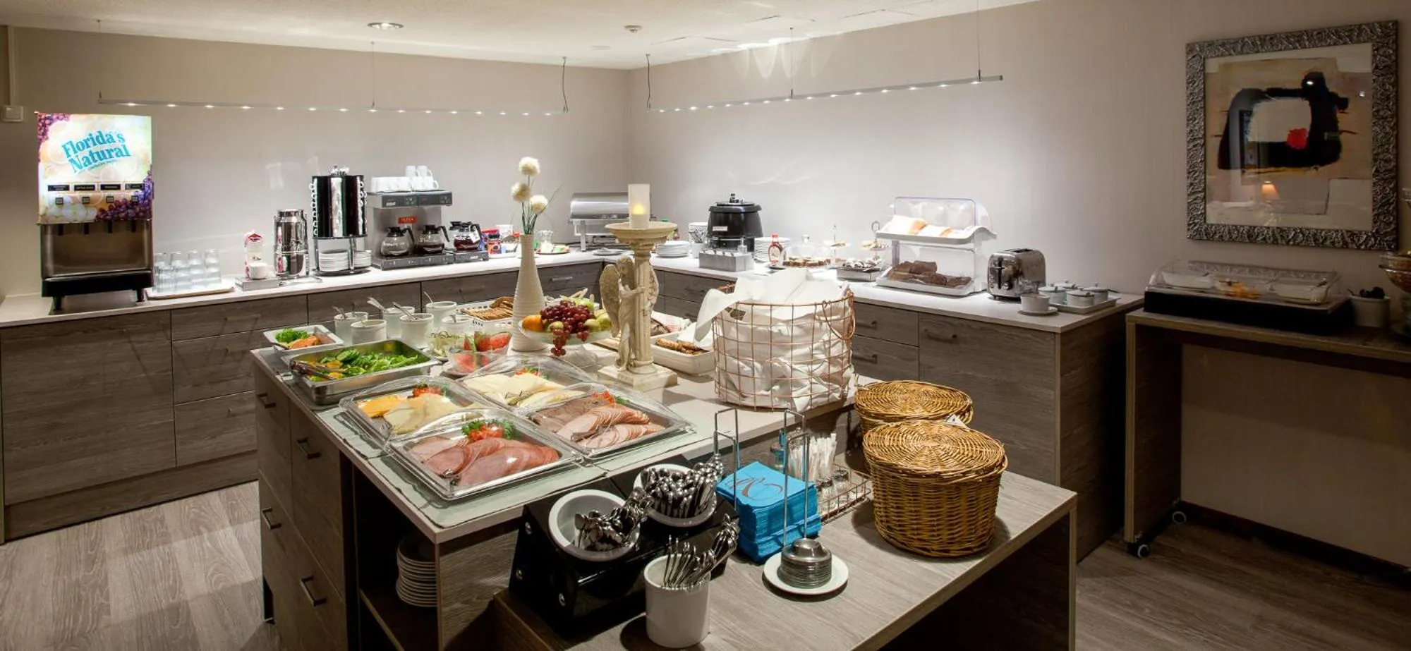 Buffet breakfast in Hotel Kauppi