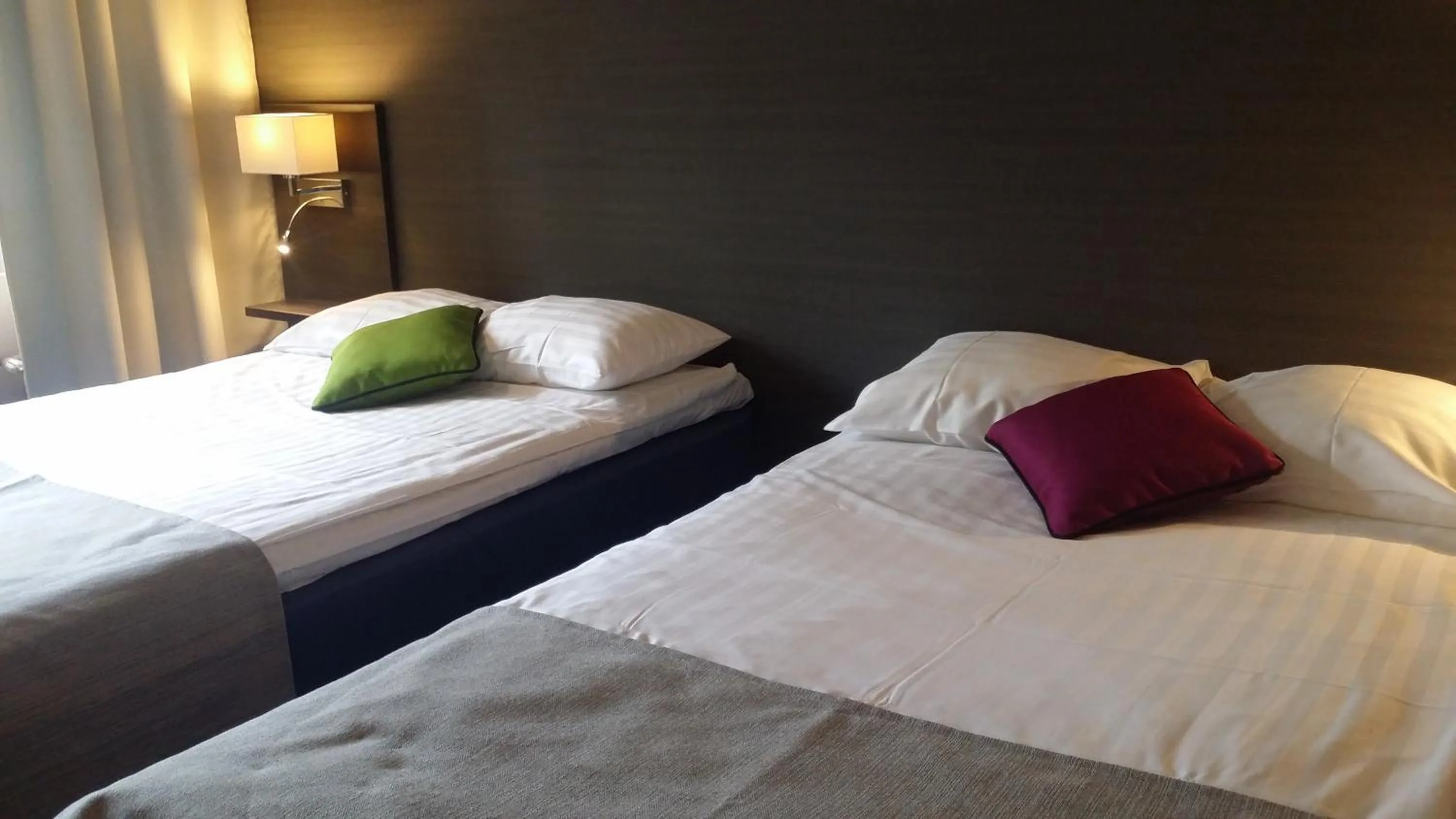 Bed in Hotel Kauppi