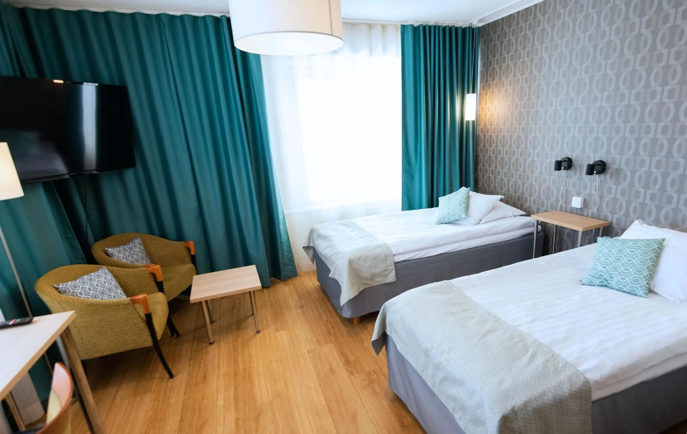 Photo of the whole room, Bed in Hotel Hirvi