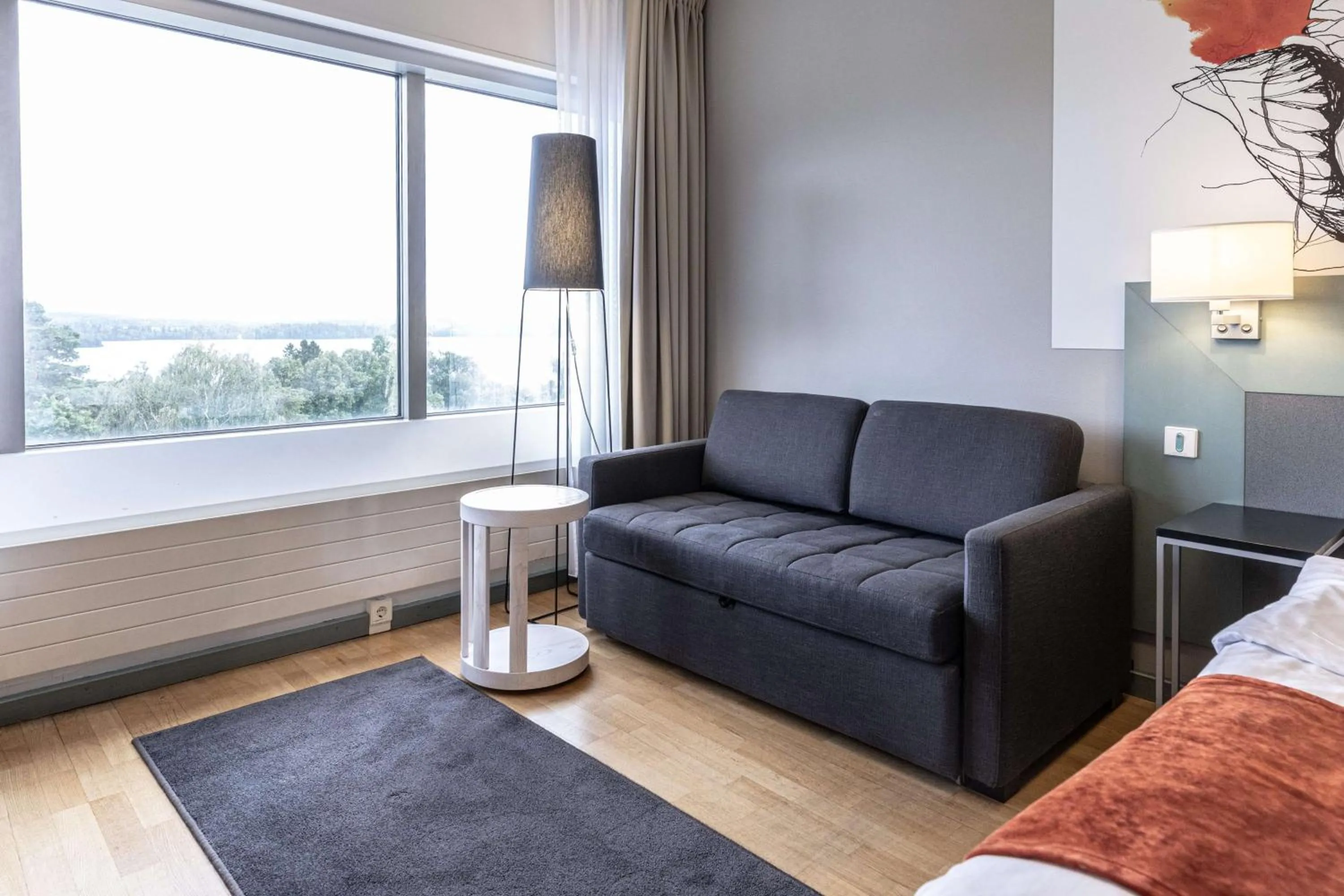 Bedroom in Scandic Rosendahl