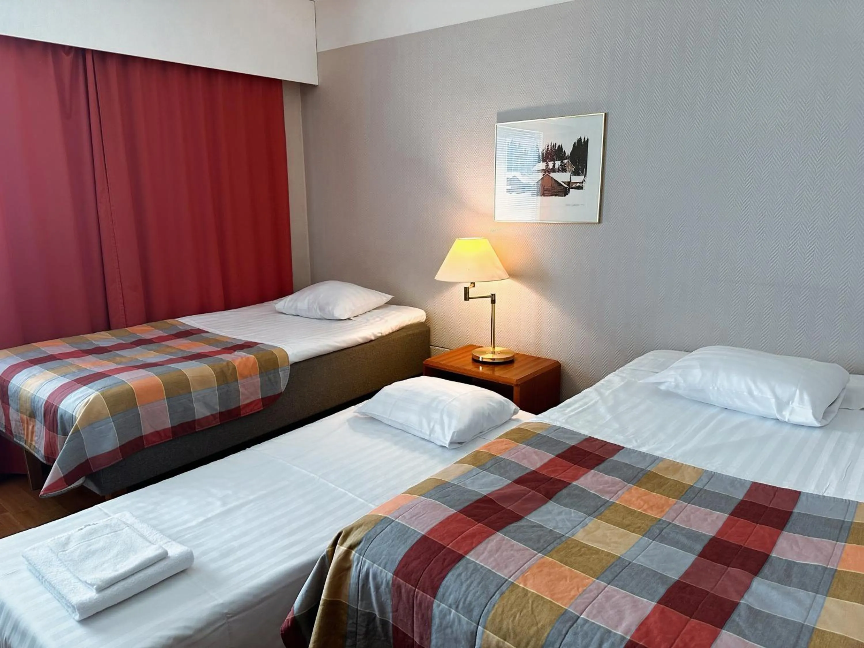 Bed in Hotel Sommelo