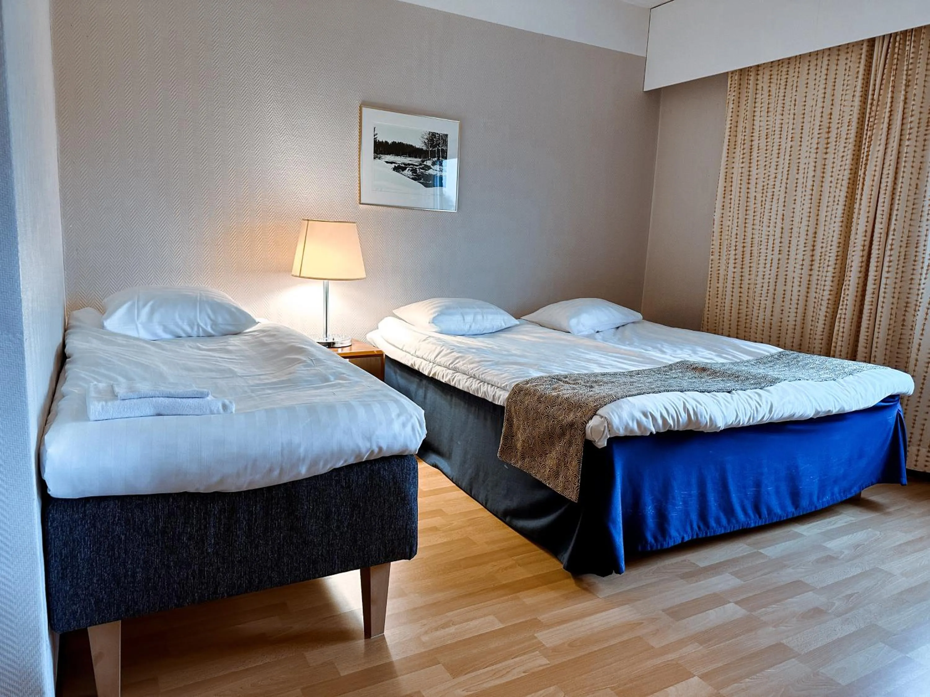 Bed in Hotel Sommelo