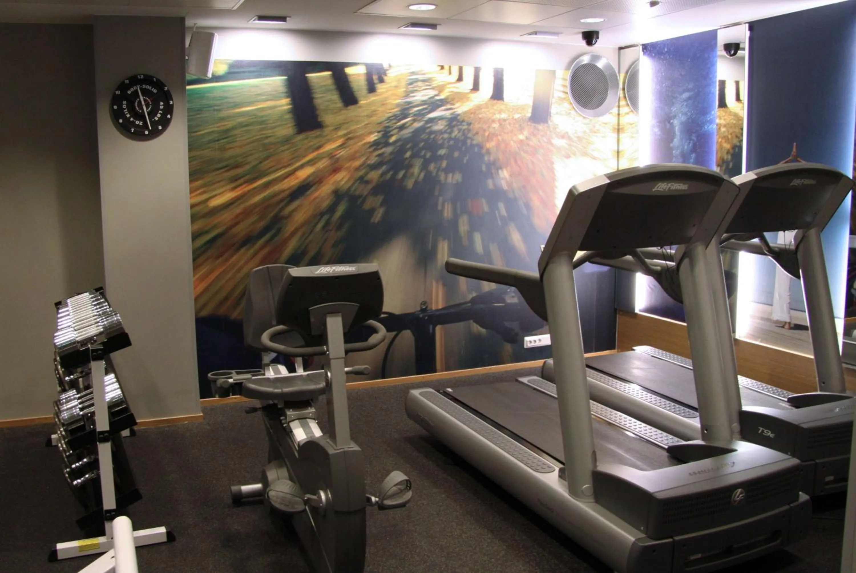 Fitness centre/facilities in Scandic Plaza Turku