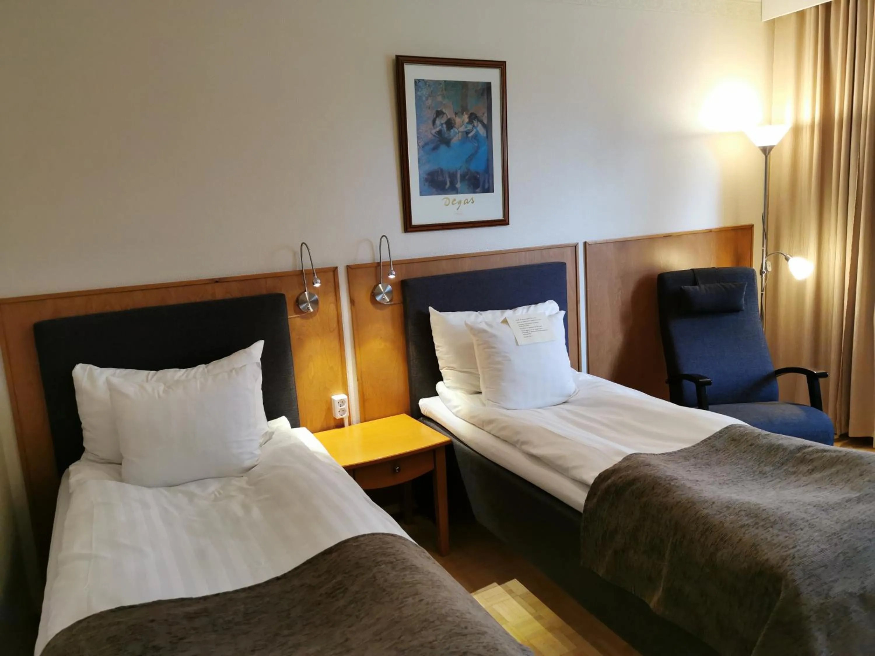 Bed in Finlandia Hotel Fooninki