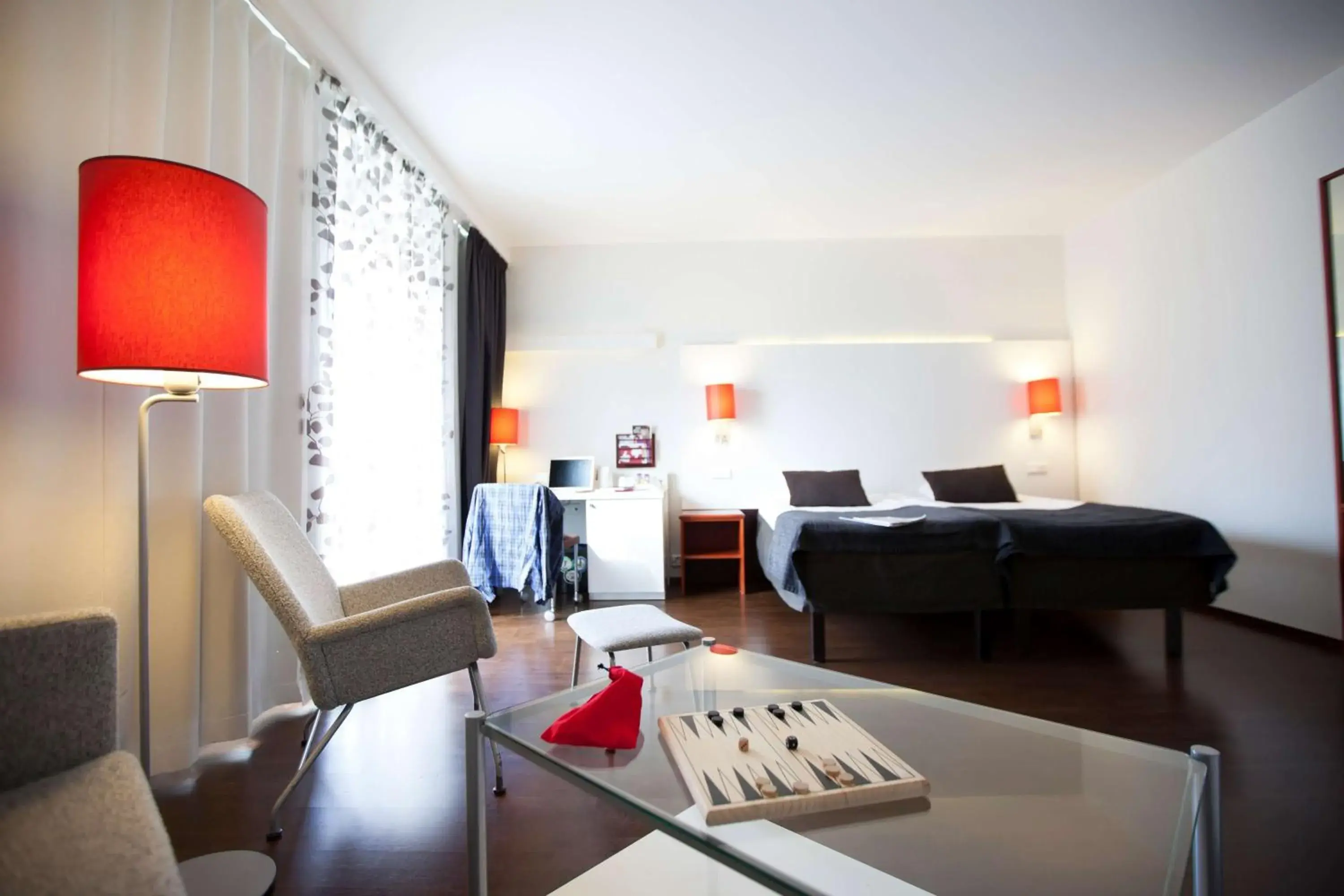 Bedroom, Bed in Scandic Patria Bedroom, Bed in Scandic Patria