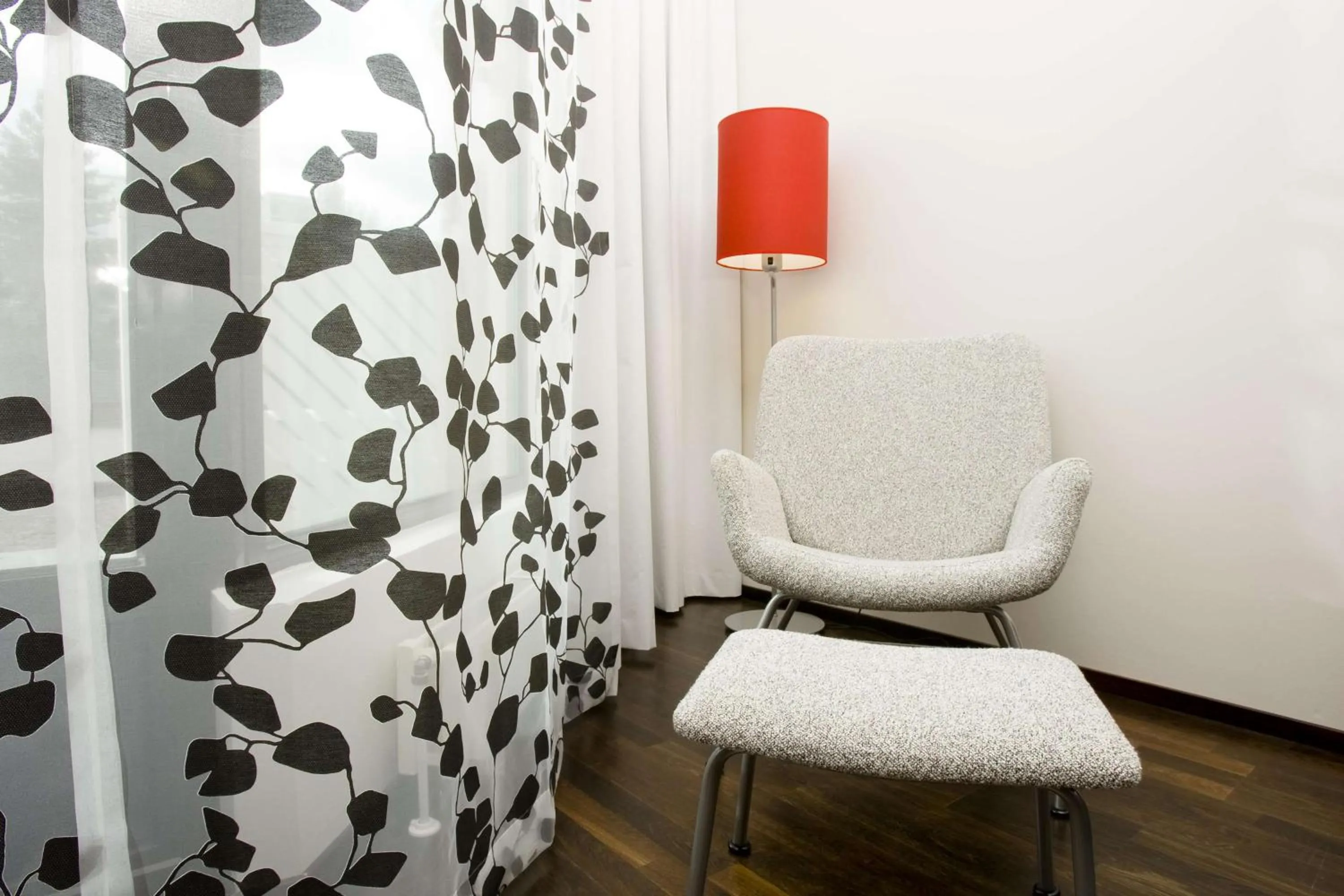 Bedroom in Scandic Patria