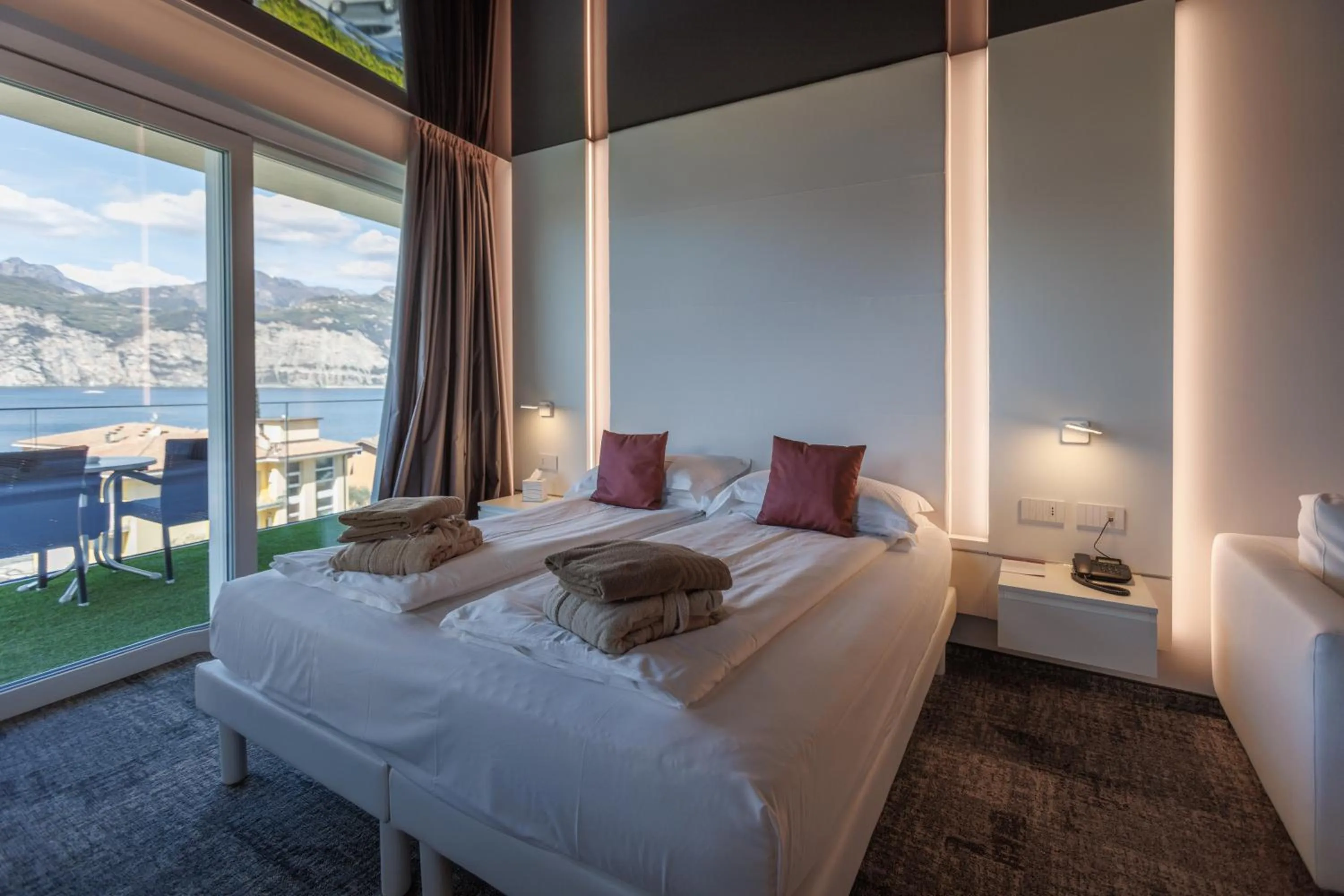 Bed in Wellness Hotel Casa Barca (Adult Only)