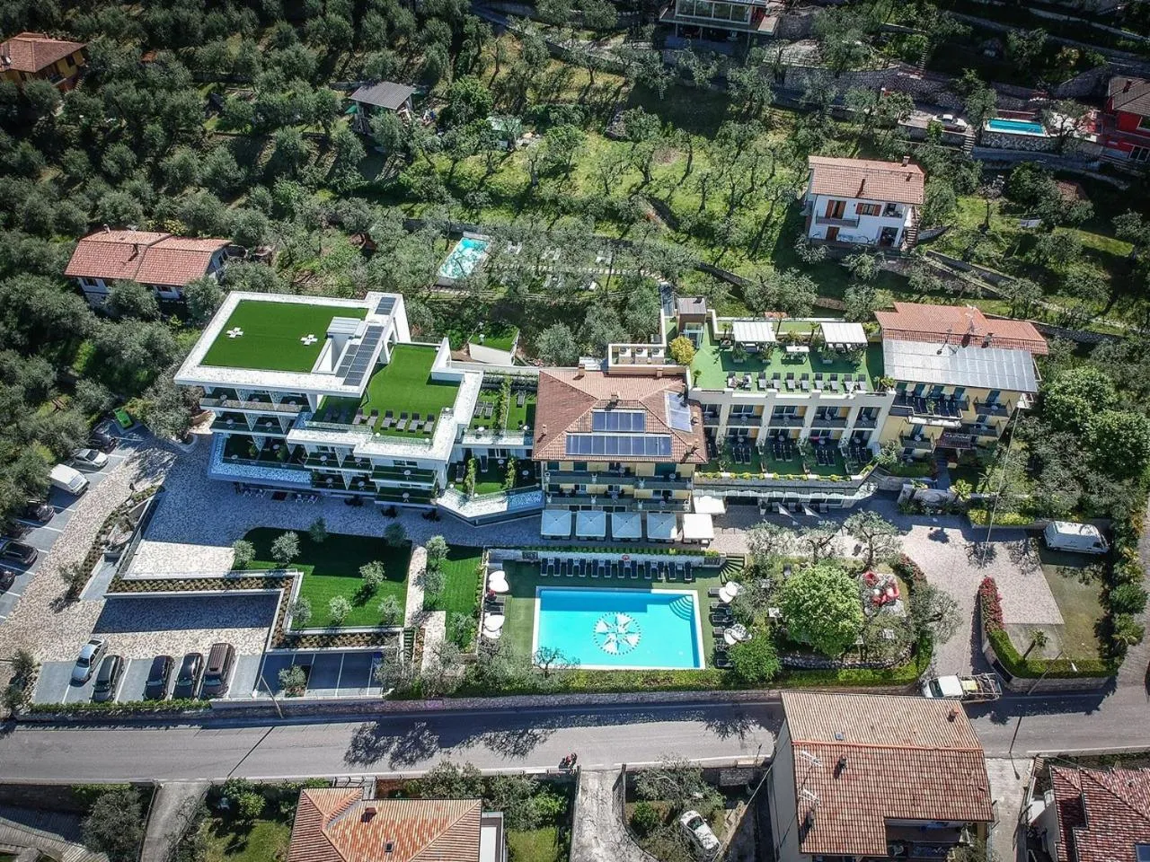 Bird's eye view in Wellness Hotel Casa Barca (Adult Only)