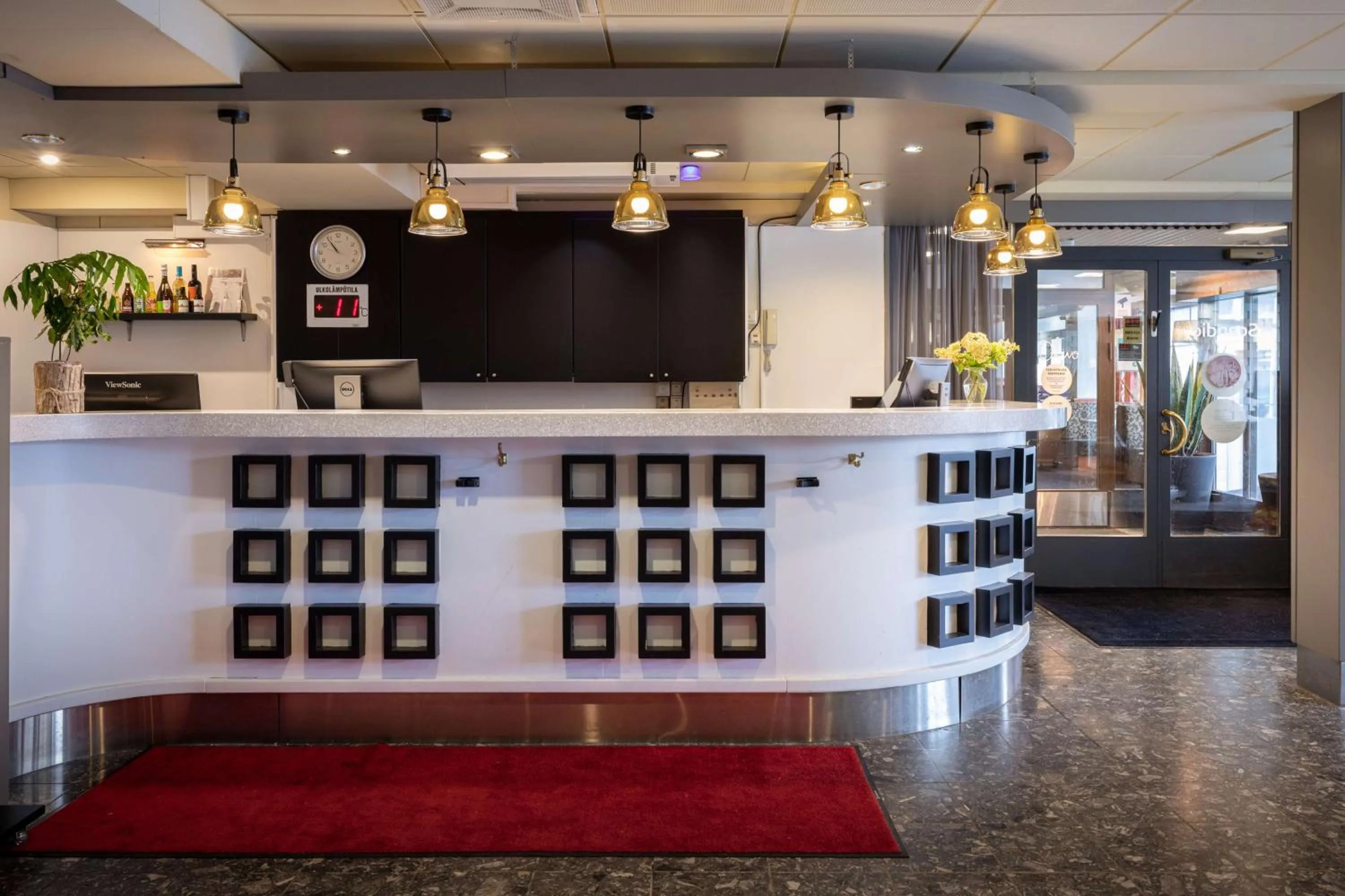 Lobby or reception in Scandic Seinäjoki