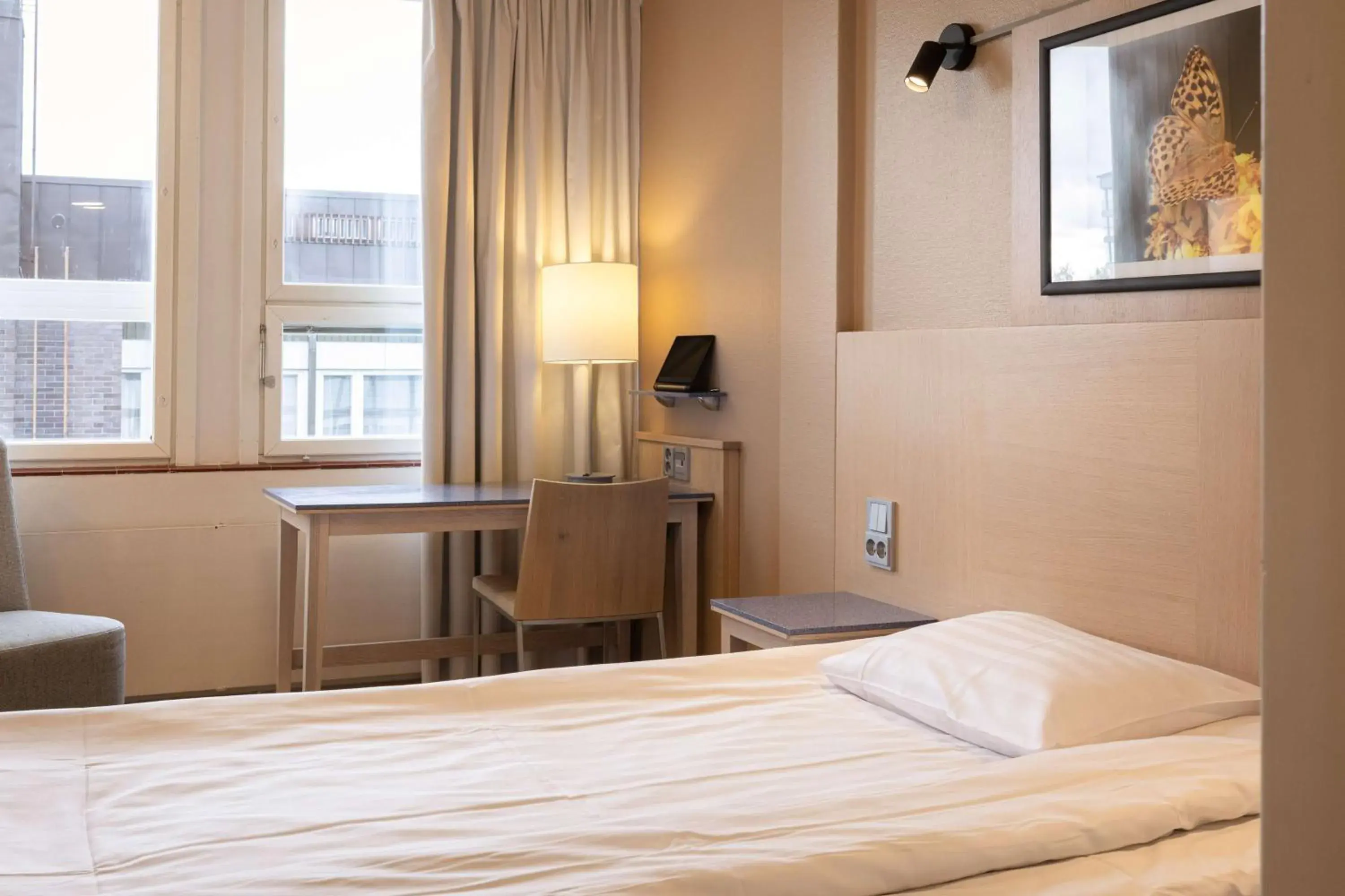 Bedroom, Bed in Scandic Seinäjoki Bedroom, Bed in Scandic Seinäjoki