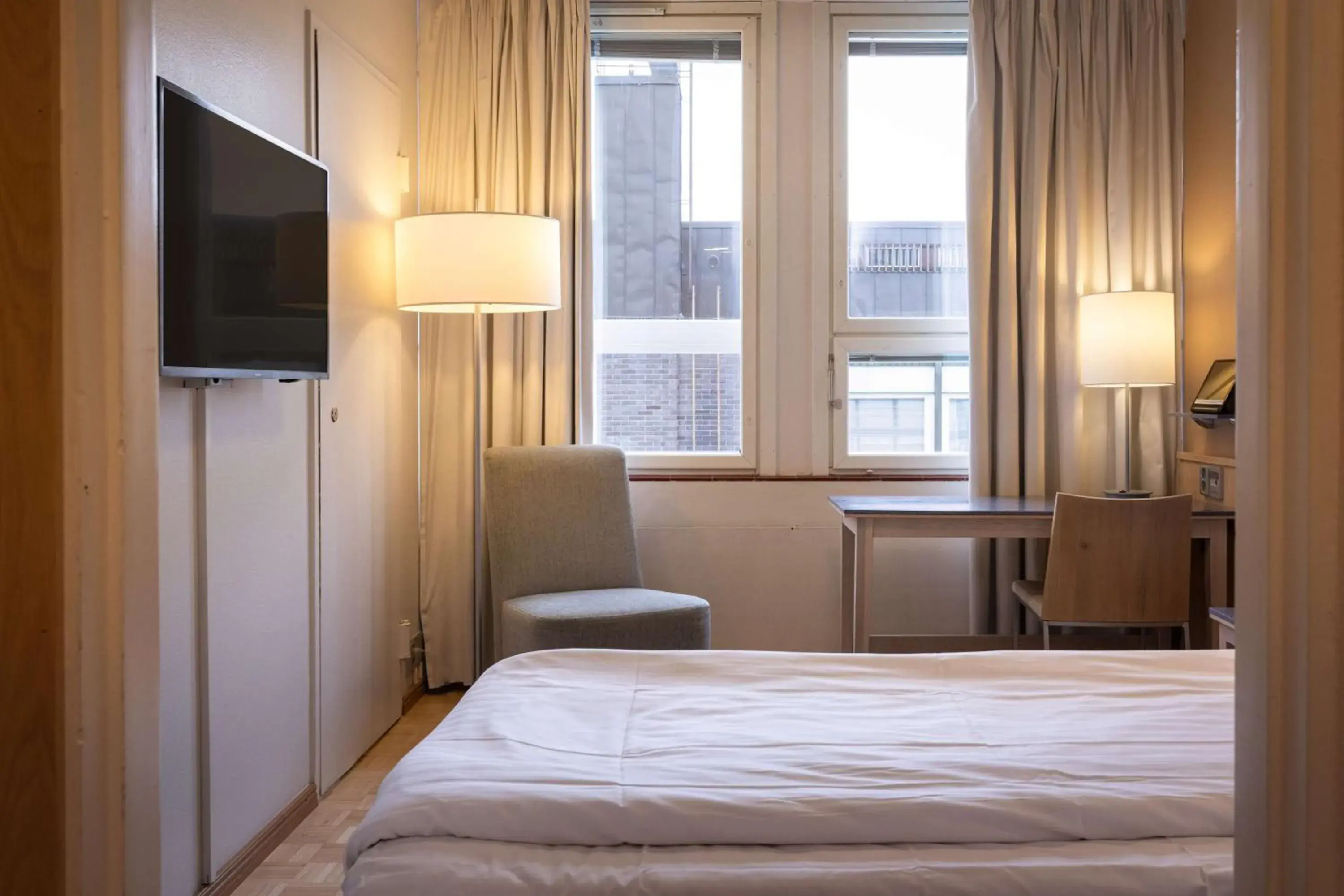 Bedroom, Bed in Scandic Seinäjoki Bedroom, Bed in Scandic Seinäjoki